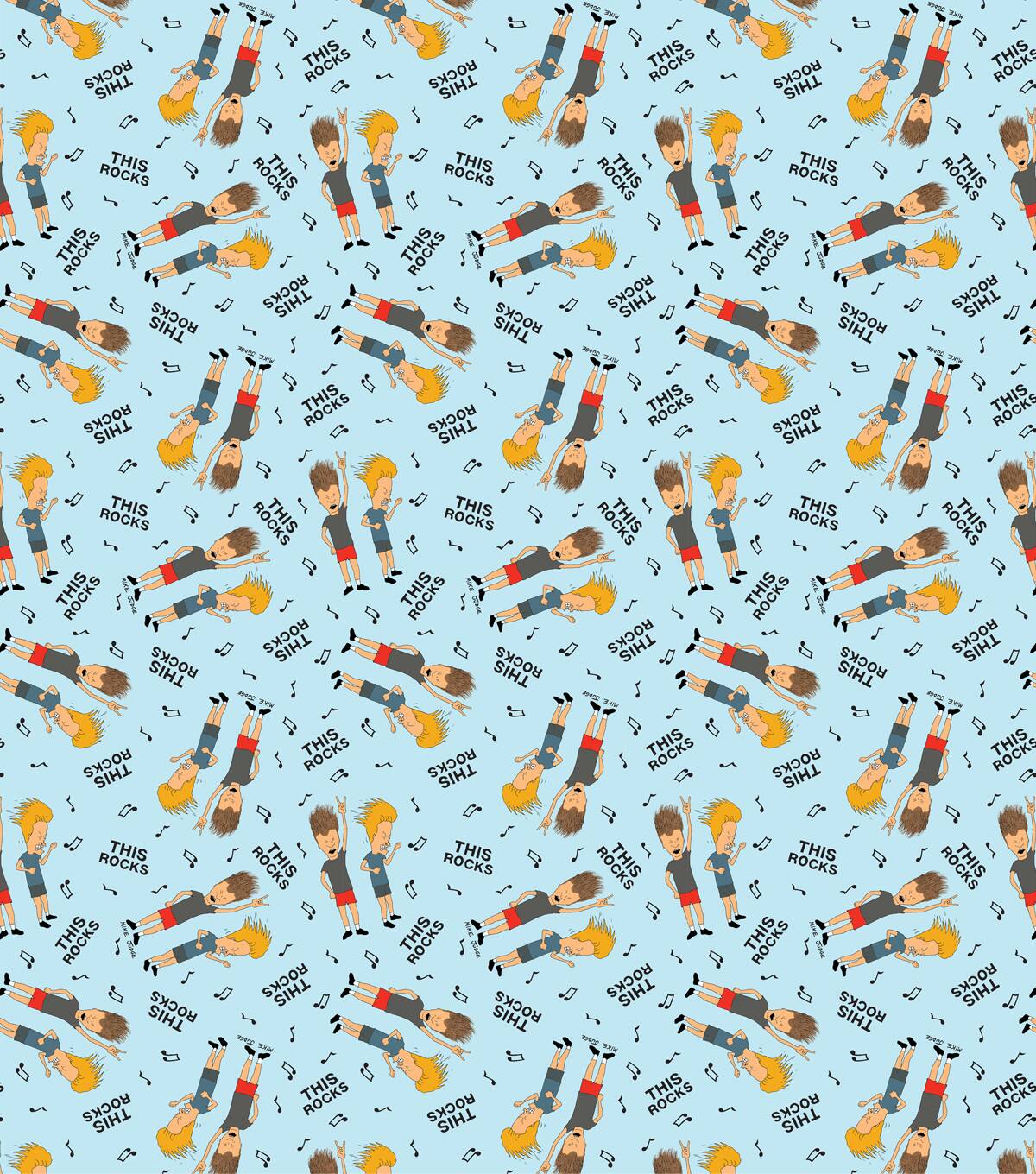 Nickelodeon Beavis & Butthead Cotton Fabric