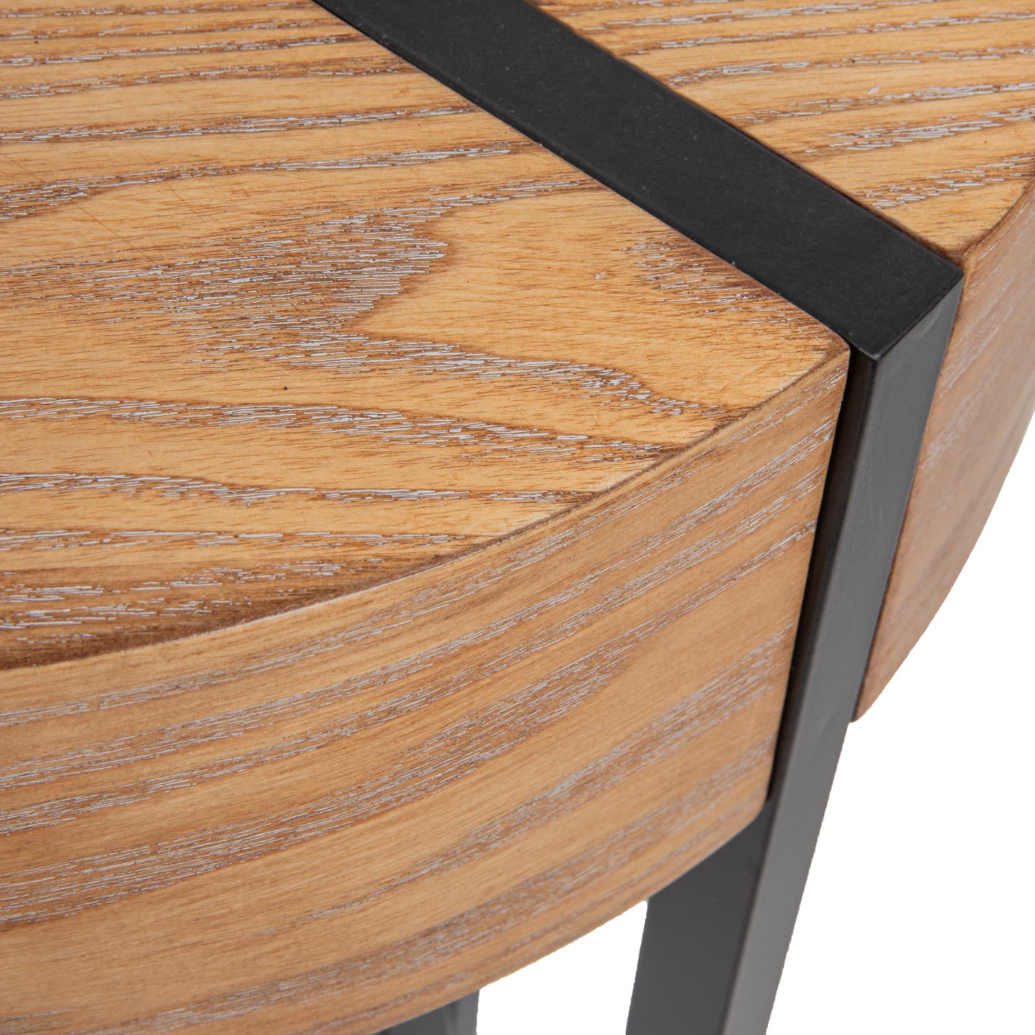 Hello Honey® 46" Astoria Wood Console Table with Metal Hairpin Legs