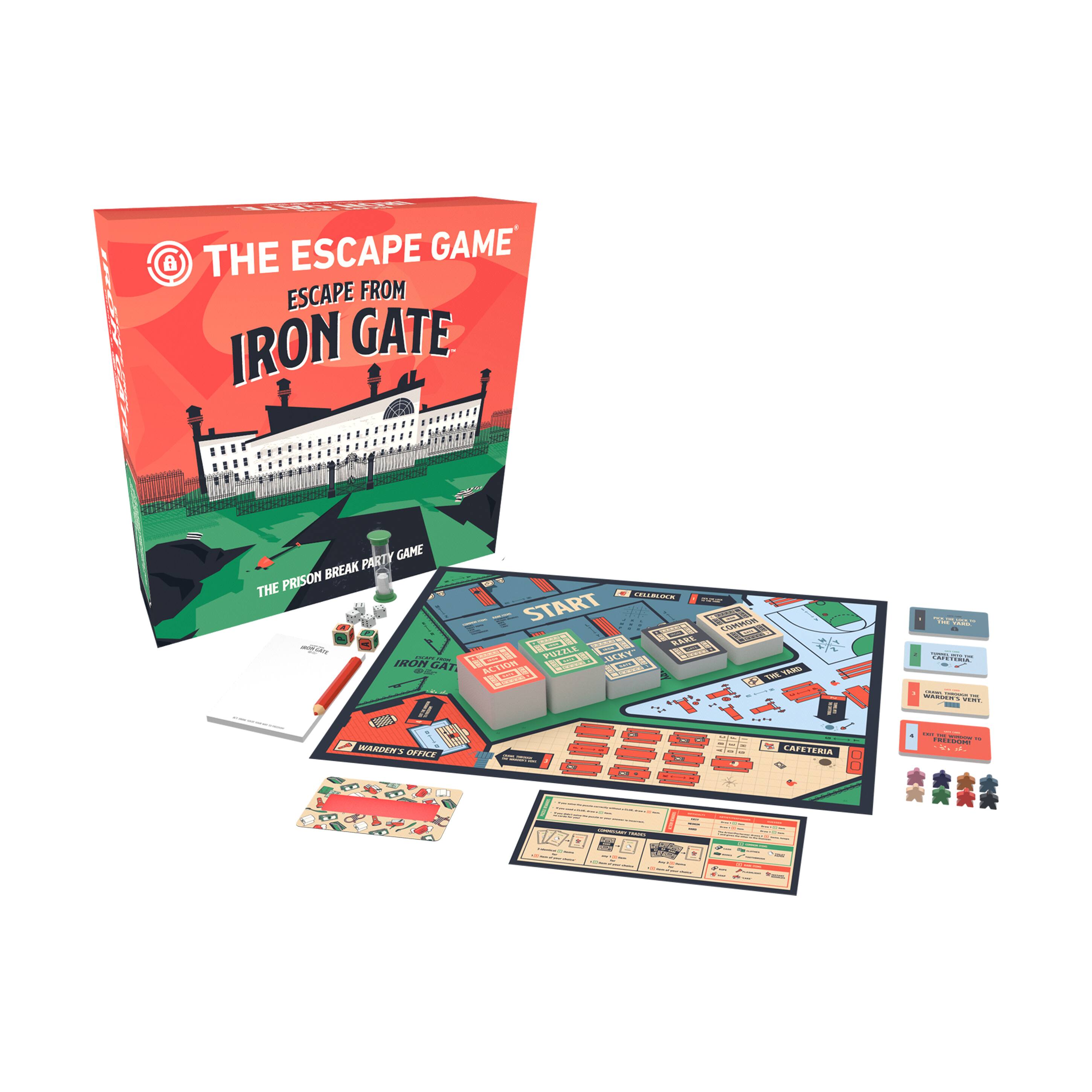 The Escape Game: Escape from Iron Gate - The Prison Break Party Game