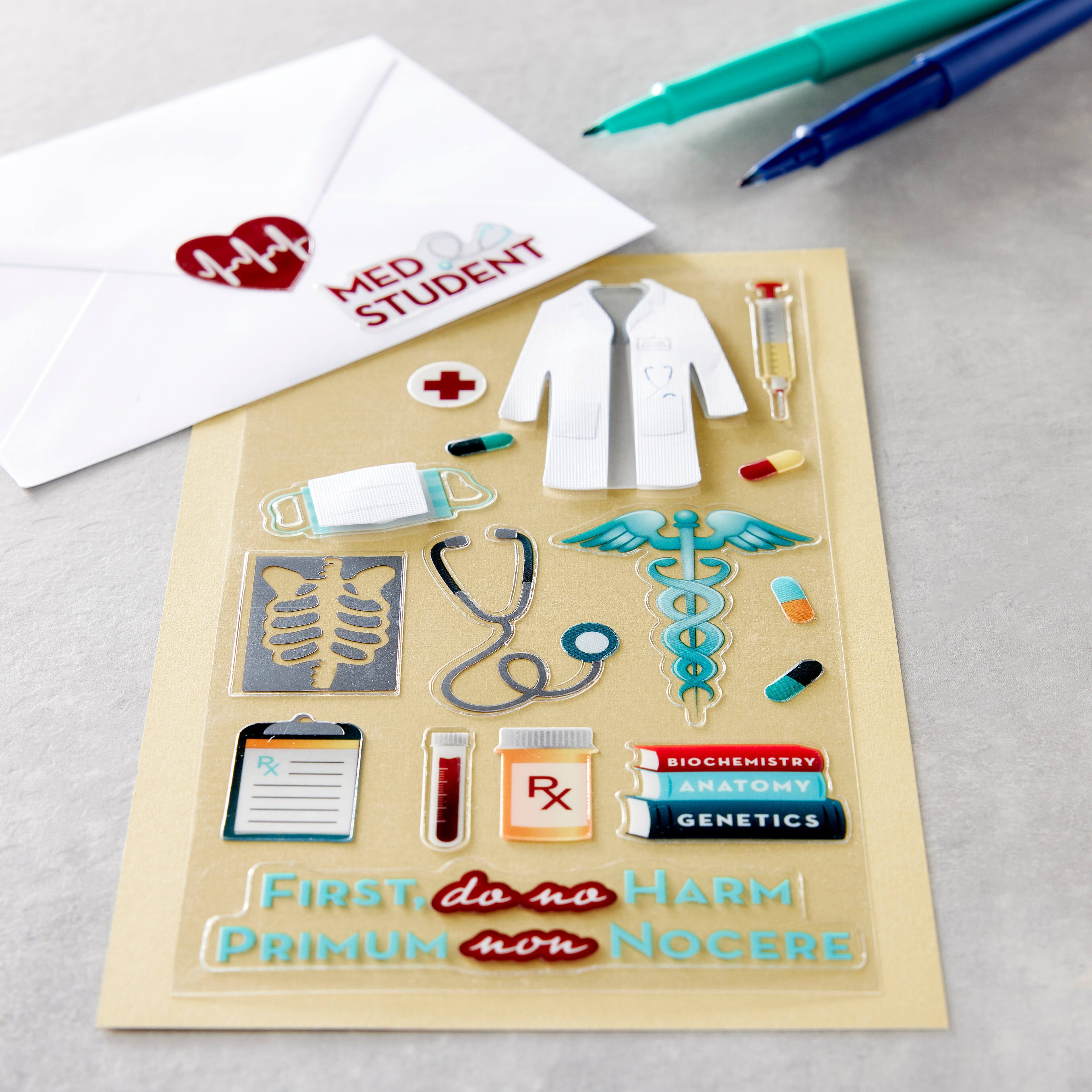 Med School Dimensional Stickers by Recollections&#x2122;