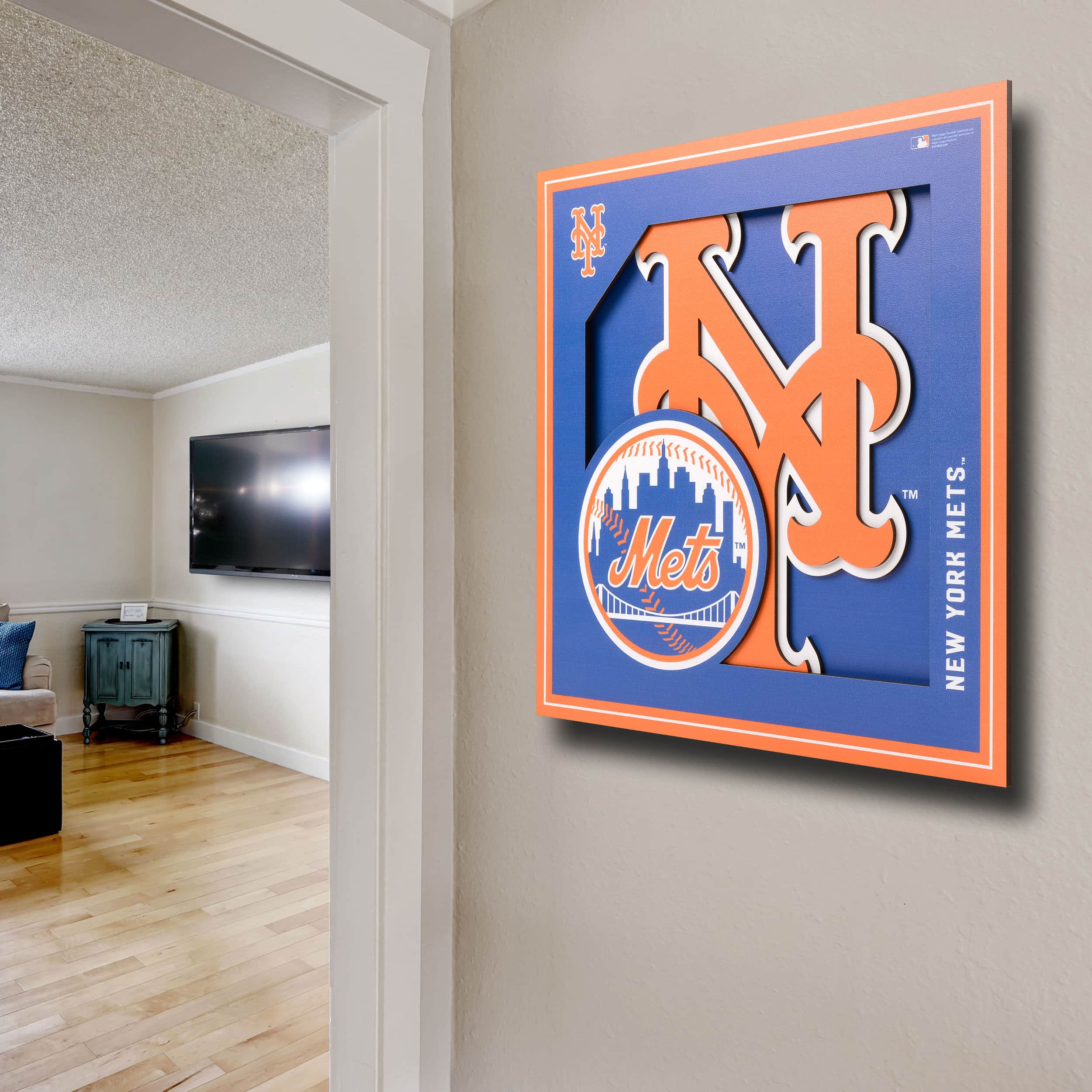 MLB 3D Logo Series Wall Art