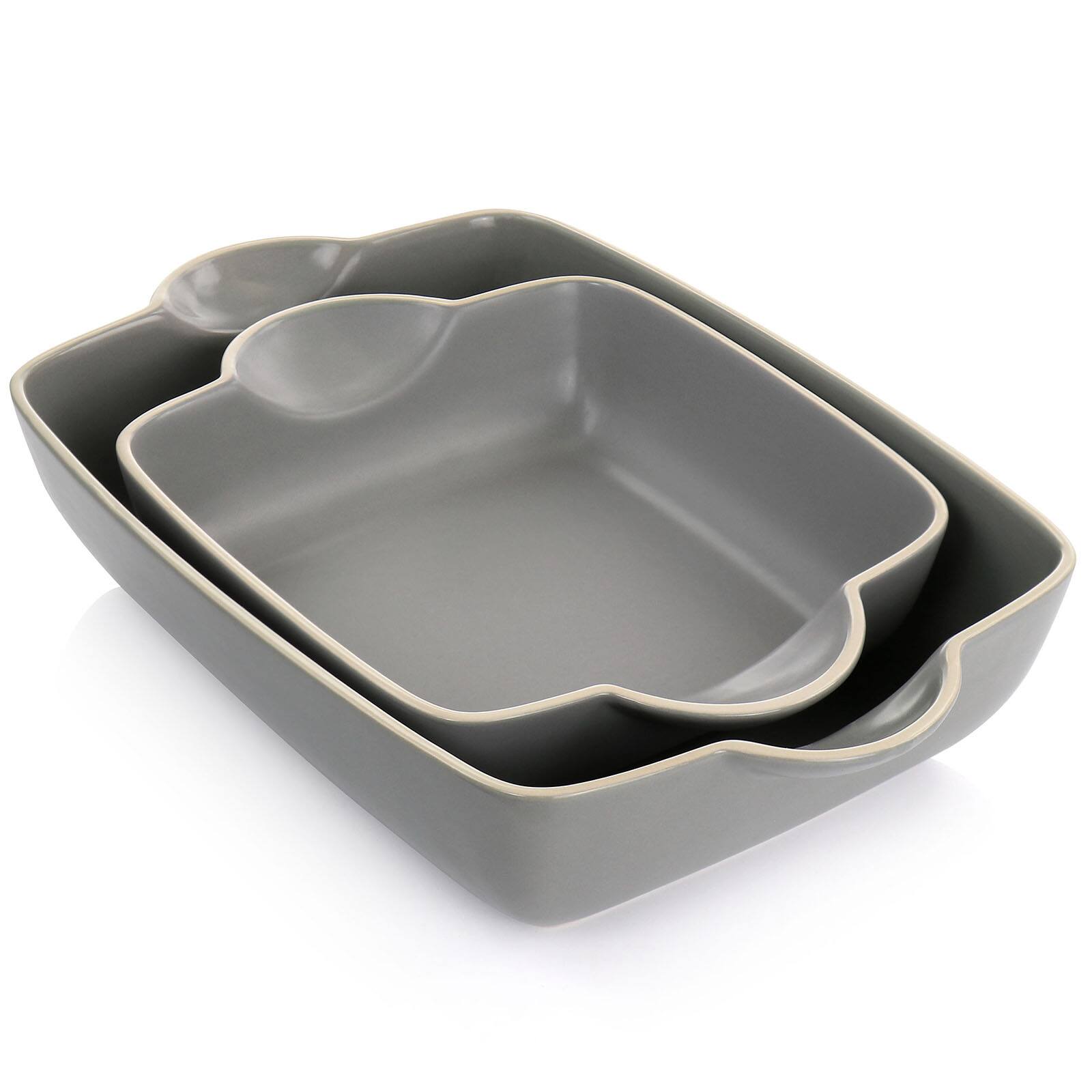 Gibson Home&#xAE; Rockaway Stoneware Nesting Bakeware Set