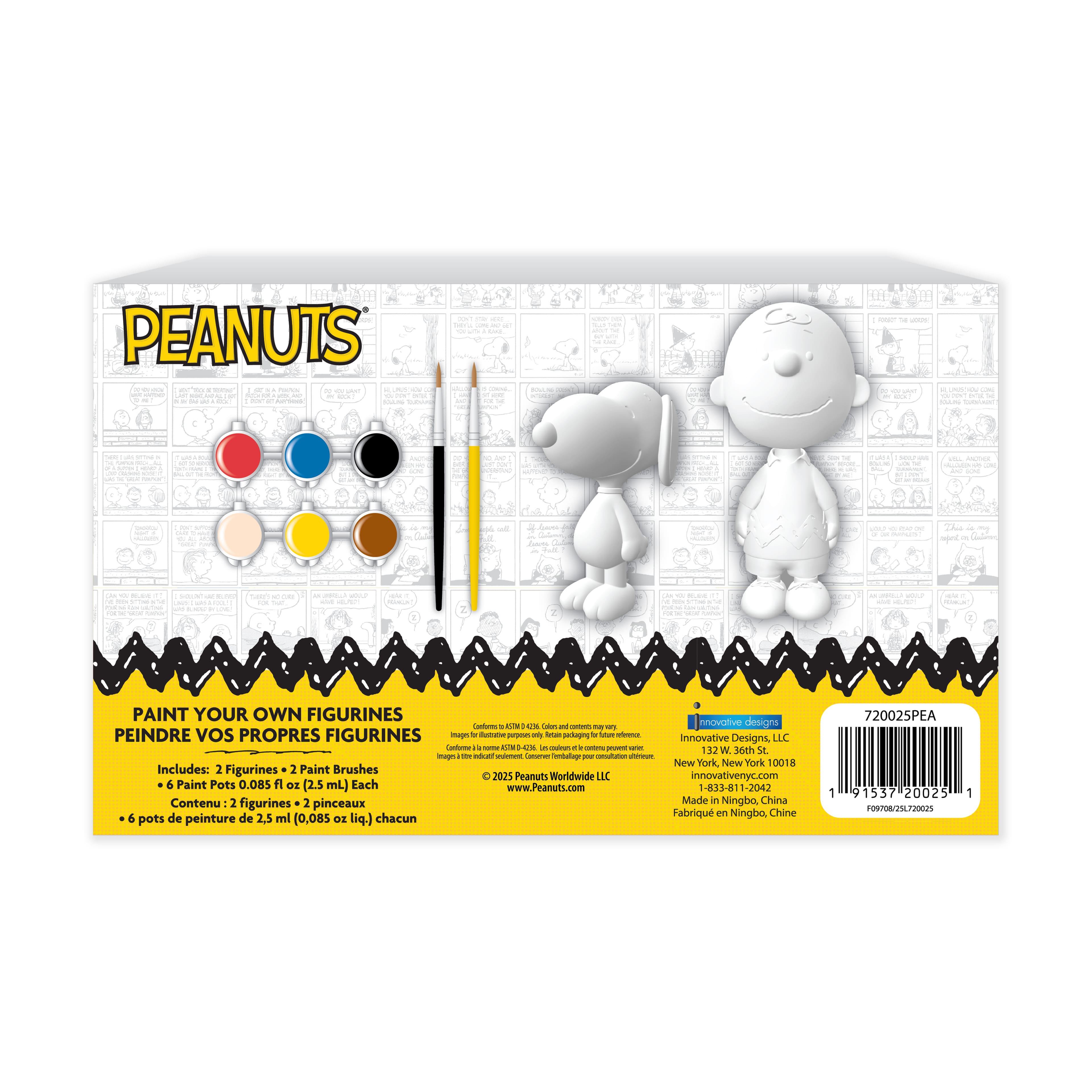 Peanuts&#xAE; Paint Your Own Figurine Set