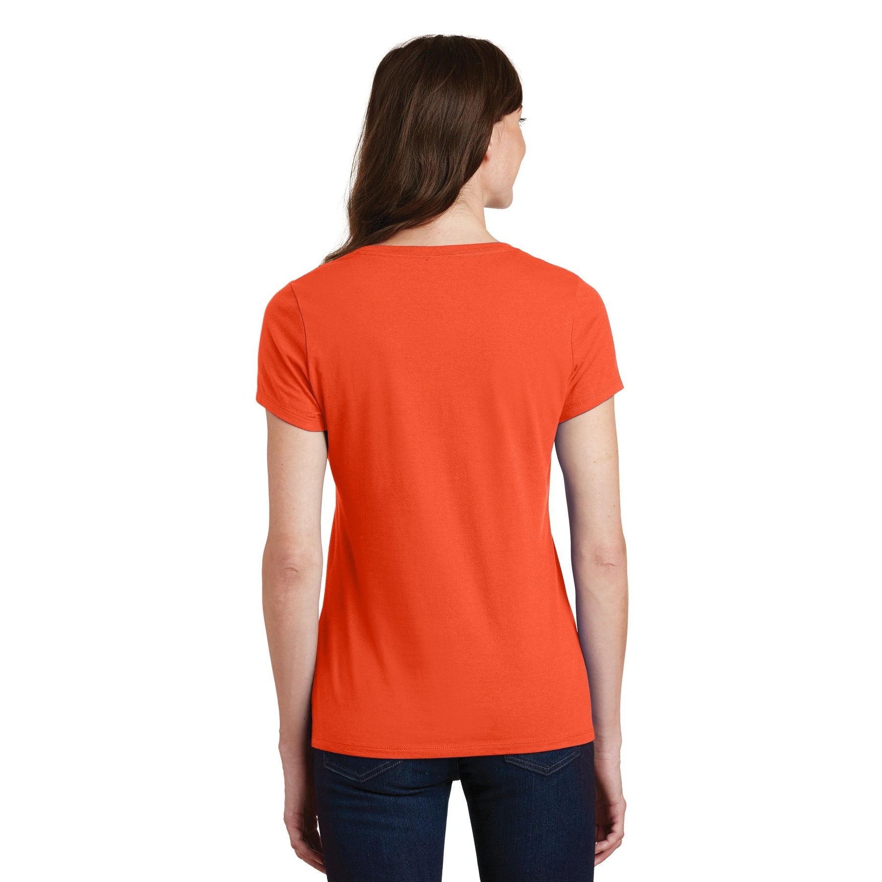 Port &#x26; Company&#xAE; Fan Favorite&#x2122; Ladies V-Neck T-Shirt