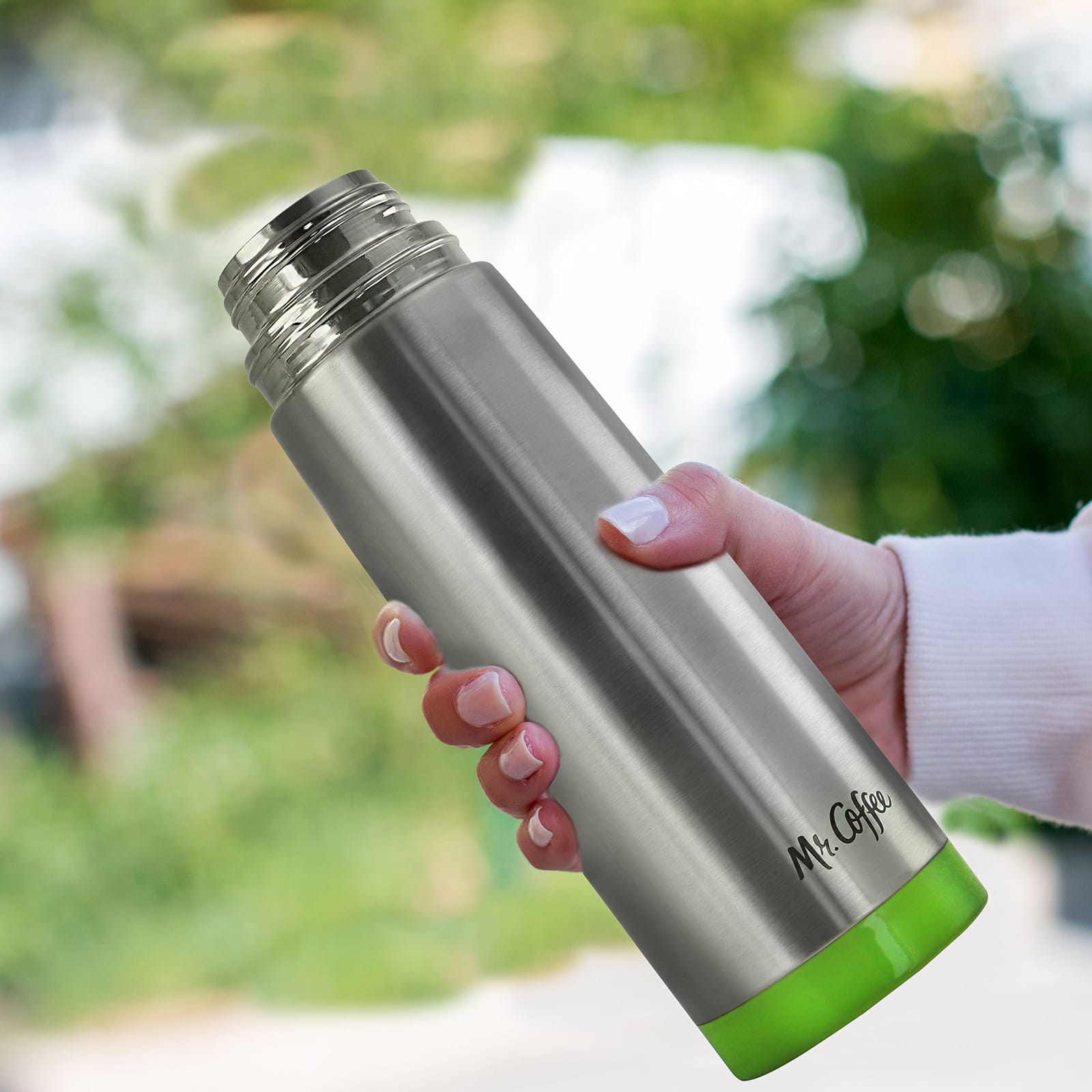 Mr. Coffee Altona 27oz. Stainless Steel Thermal Travel Bottles Set