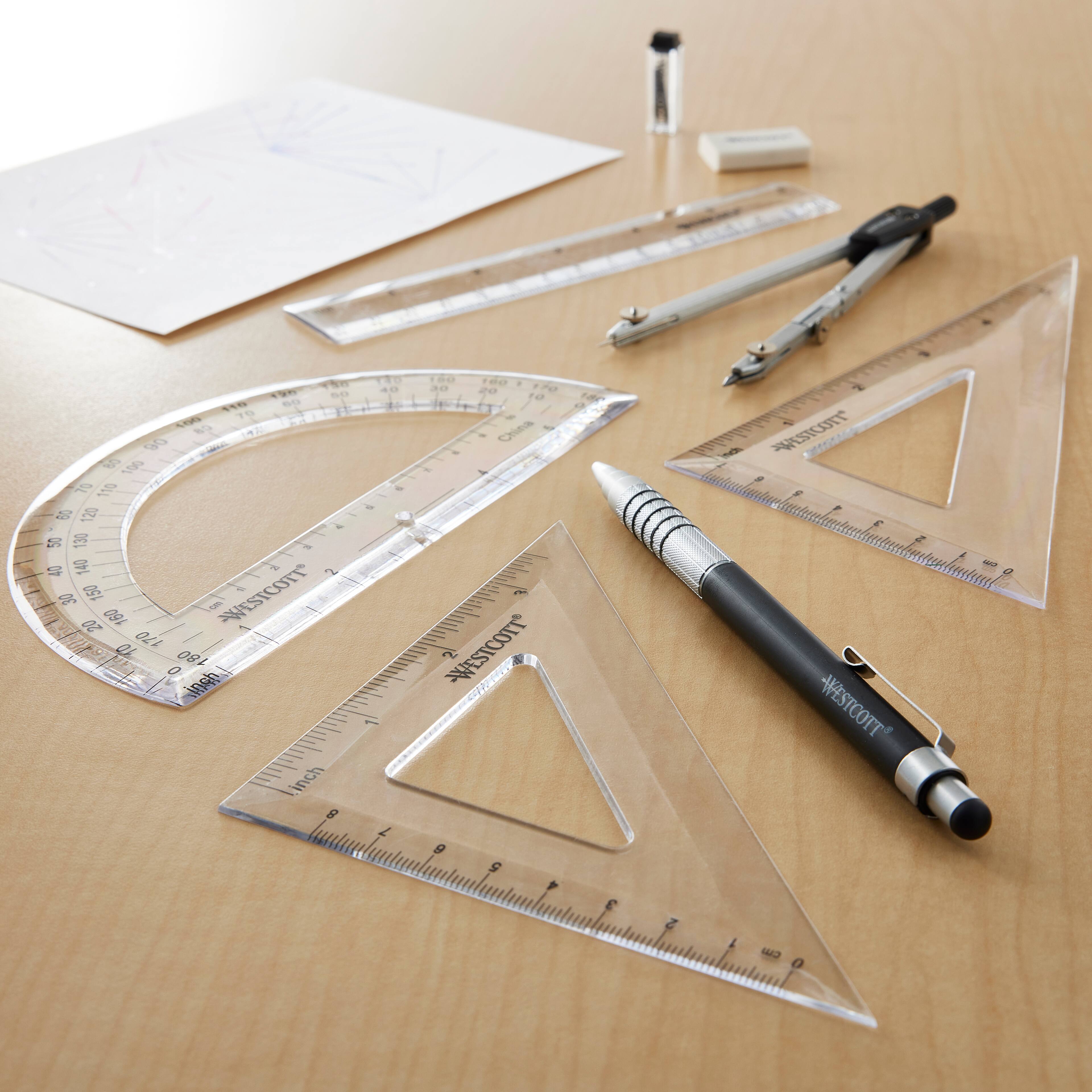 8 Pack: Westcott&#xAE; Geometry Set