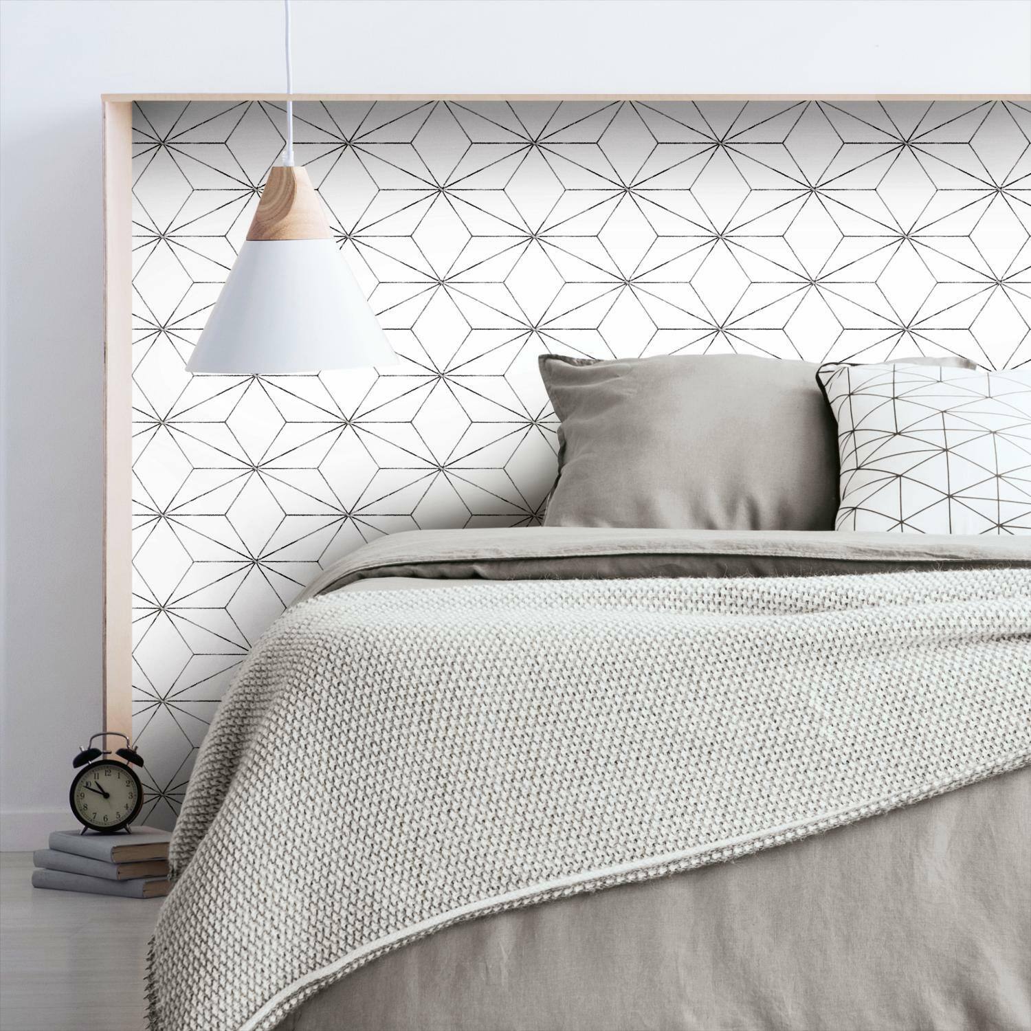 RoomMates Geo Blockstar Peel & Stick Wallpaper