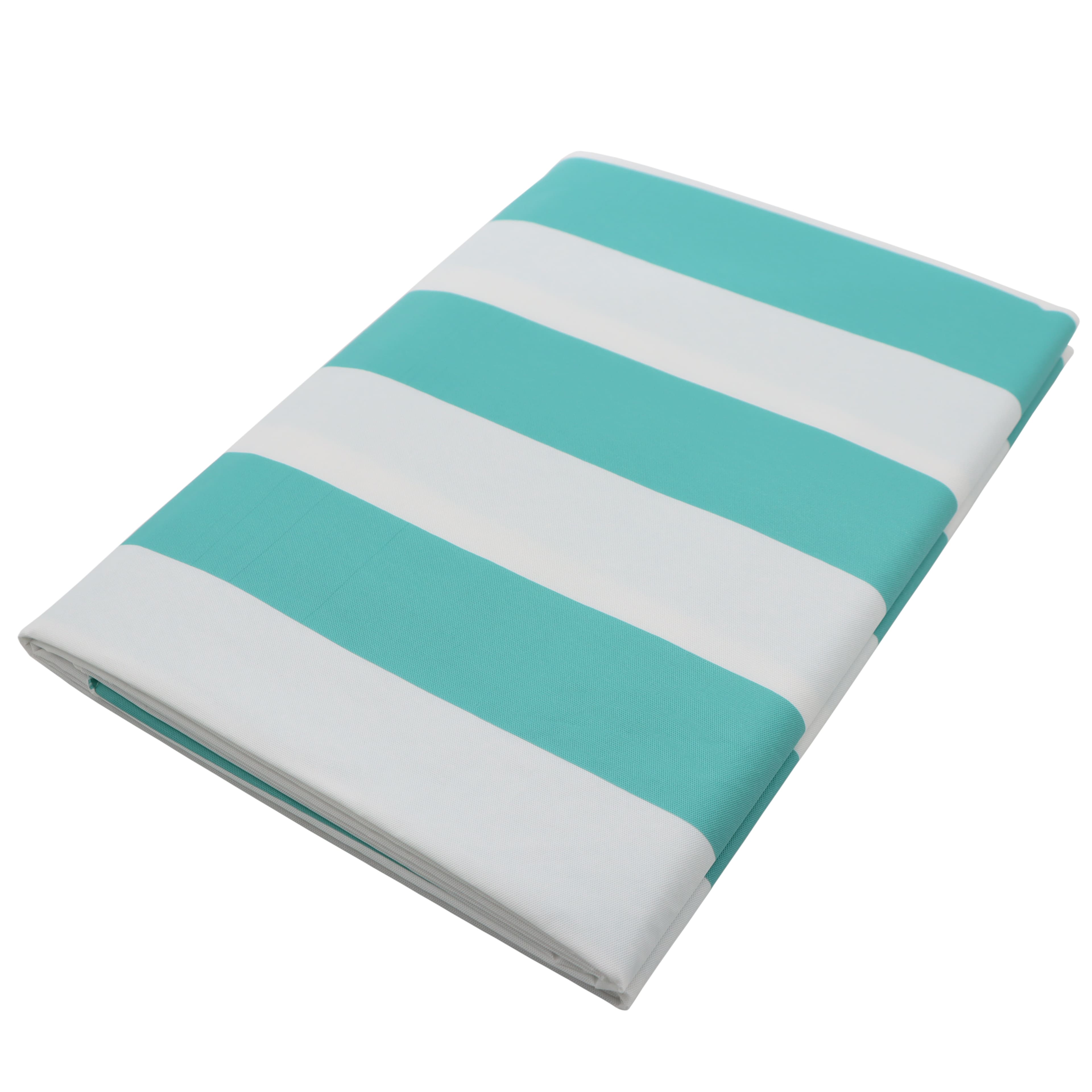 70&#x22; Blue Stripes Vinyl Table Cover by Ashland&#xAE;