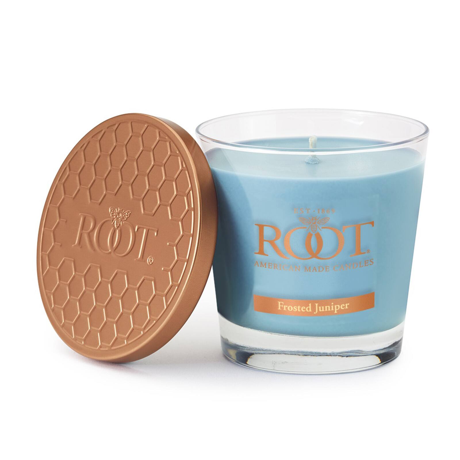 Root Candles 6.3oz. Small Scented Honeycomb Veriglass Jar Candle