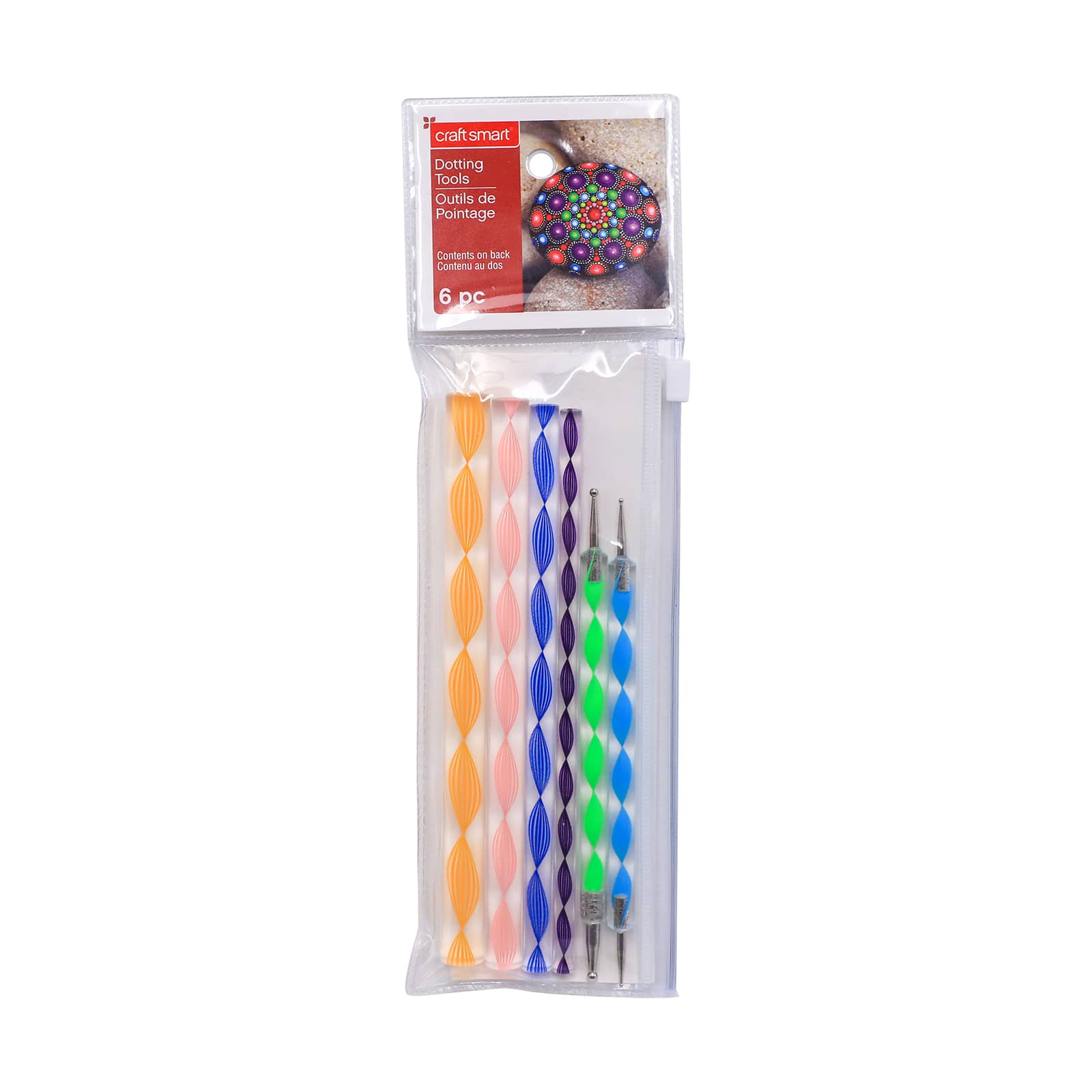 Mandala Dotting Tools With Colorful Handles Paint By Craft Smart�, 6Ct. | Michaels�