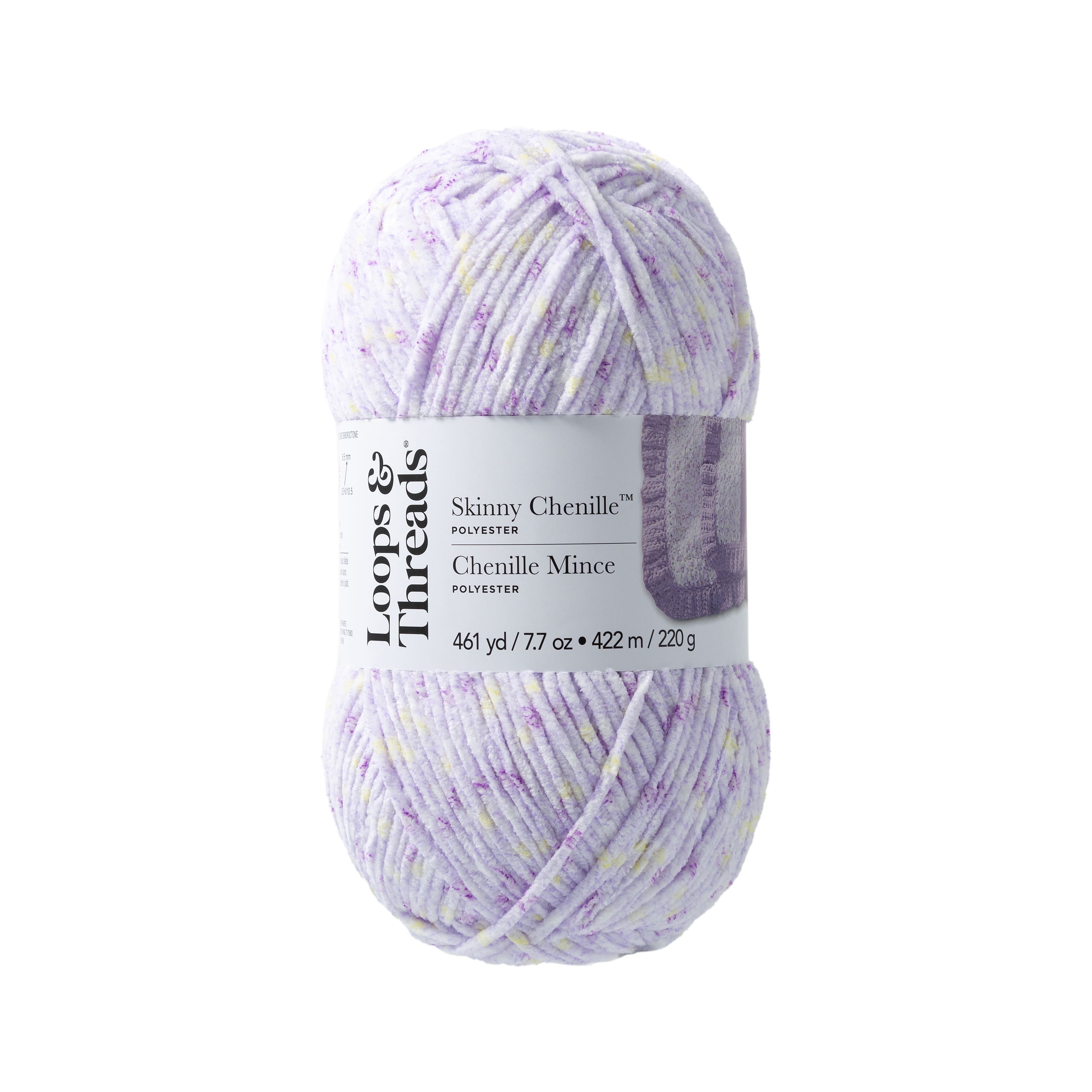 12 Pack: Skinny Chenille&#x2122; Multi Yarn by Loops &#x26; Threads&#xAE;