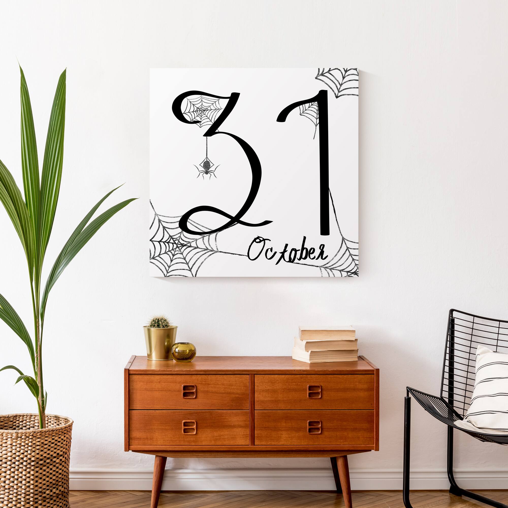 October 31 24" x 24" Canvas Wall Art