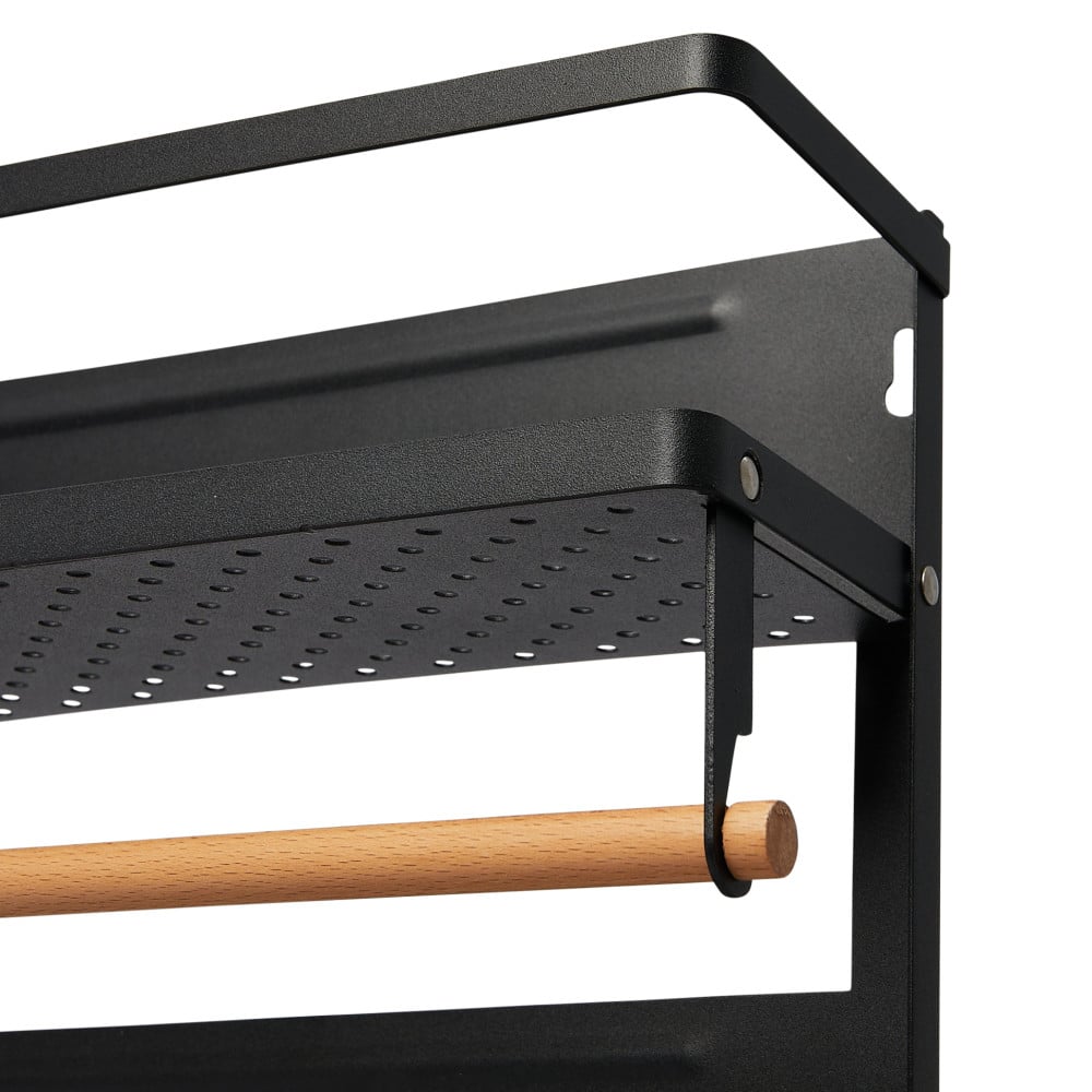 Household Essentials Metal Organizer with Paper Towel Holder