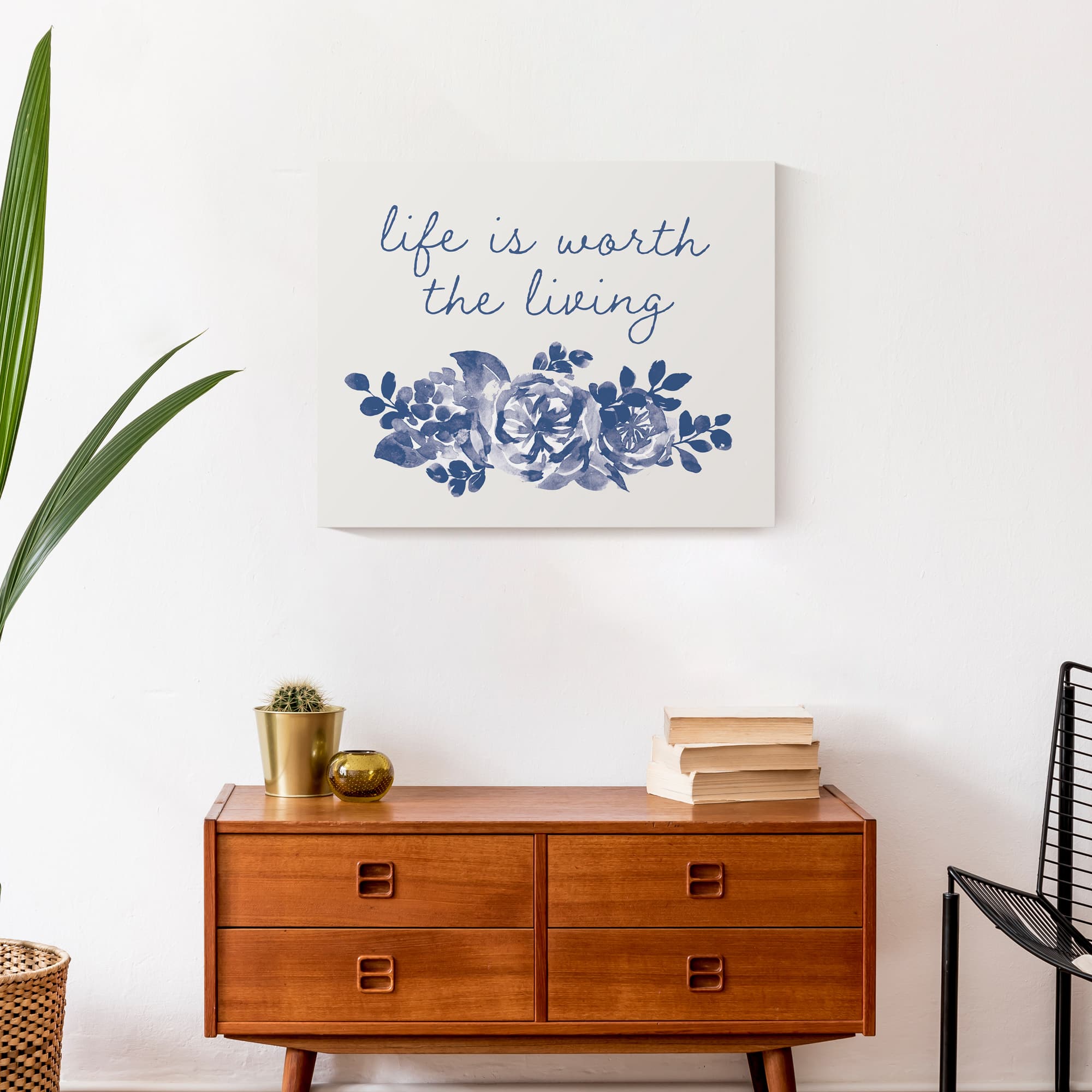 Because He Lives 16&#x22; x 20&#x22; Canvas Wall Art