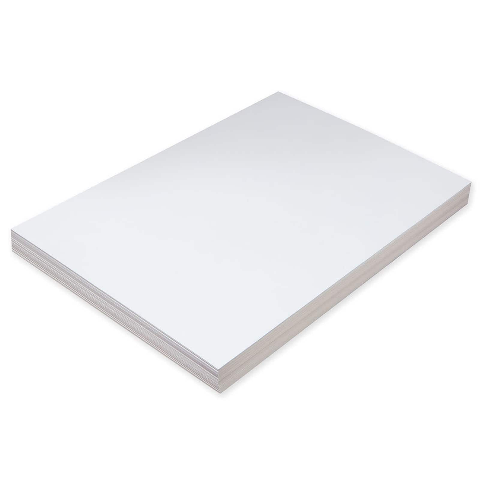 Pacon® 12" x 18" Super Heavyweight White Tagboard, 100ct.