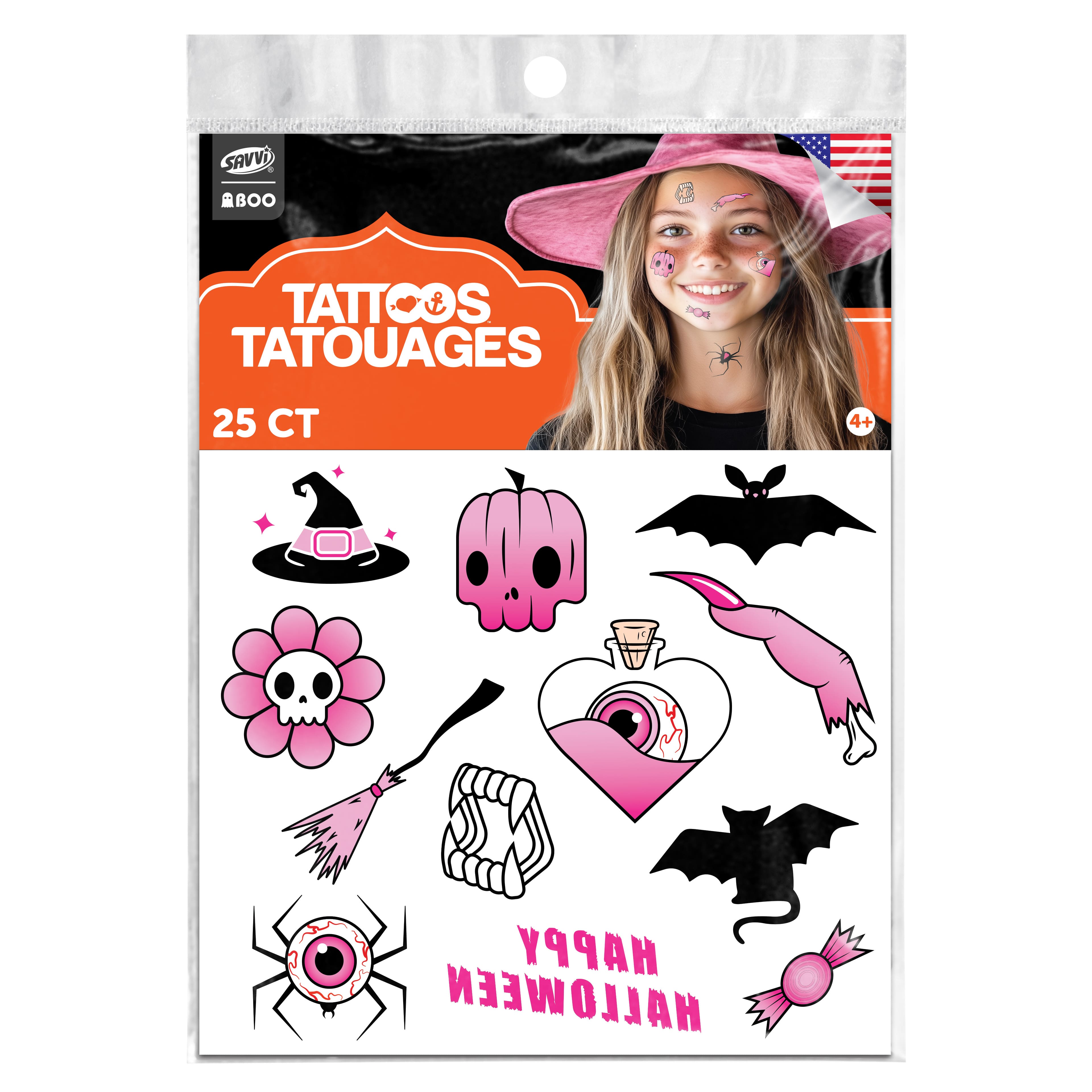 Savvi Ghoul Friends Tattoos
