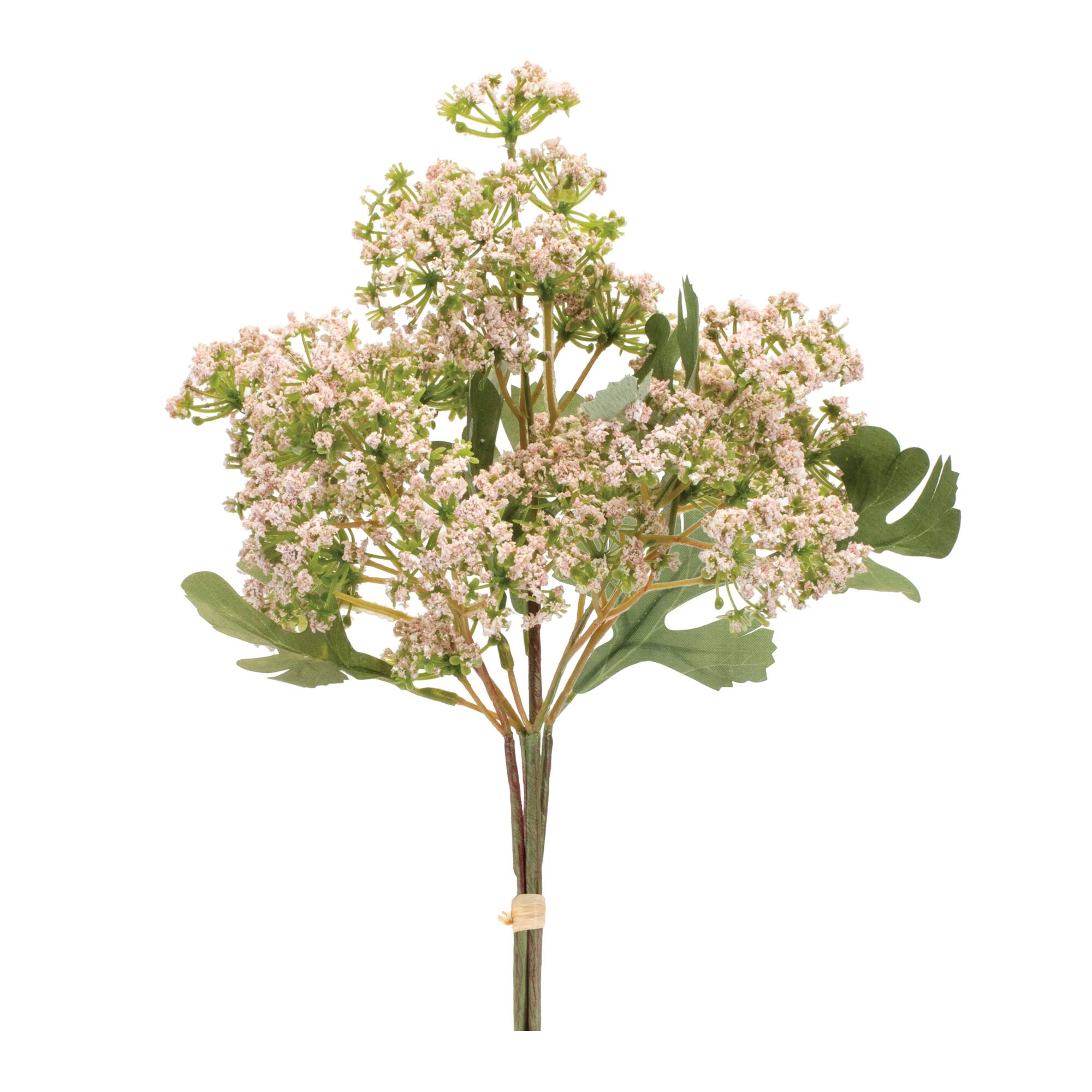 15.25&#x22; Pink Angelica Floral Bundles, 2ct.