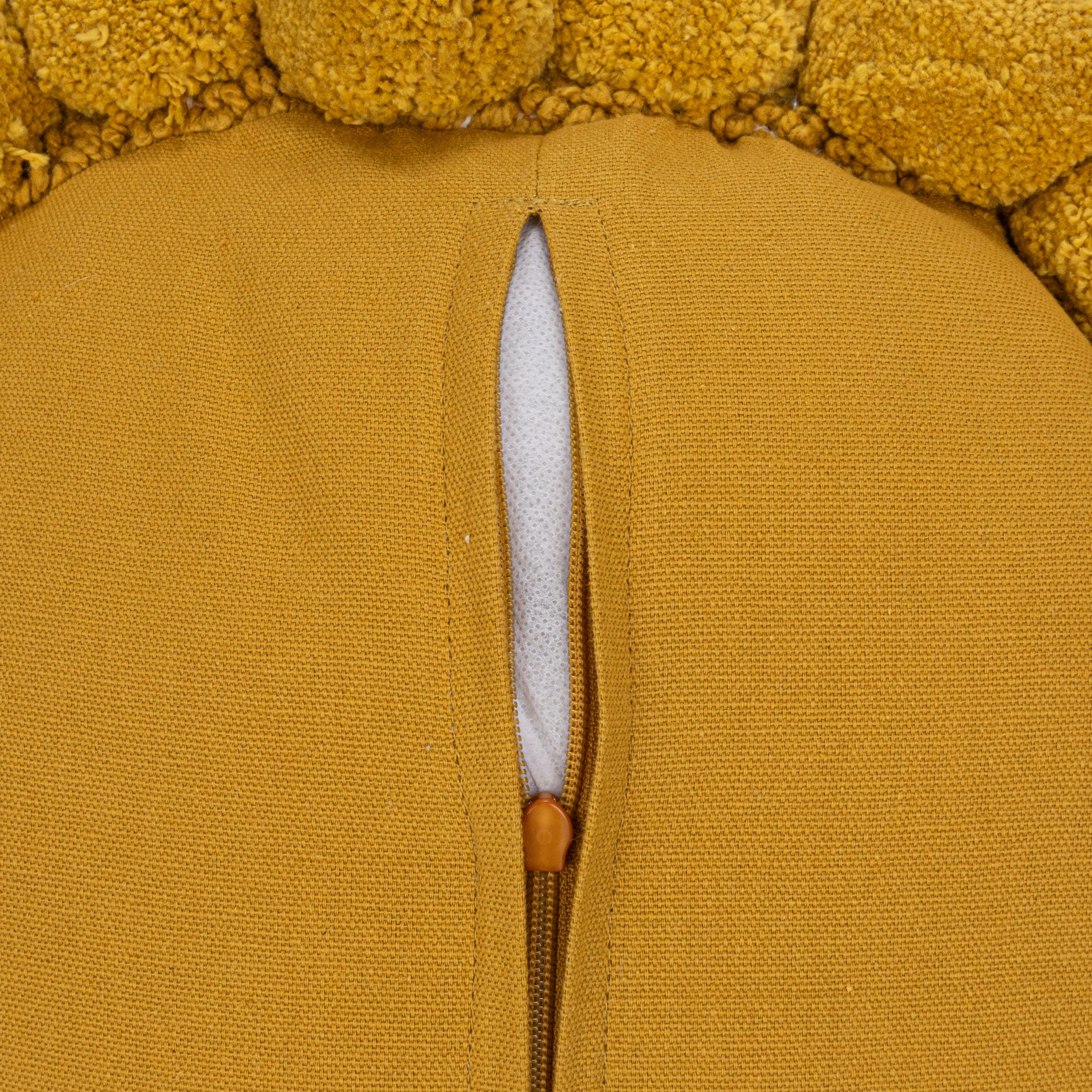 Hello Honey&#xAE; 12&#x22; Sun Shaped Cotton Punch Hook Pillow