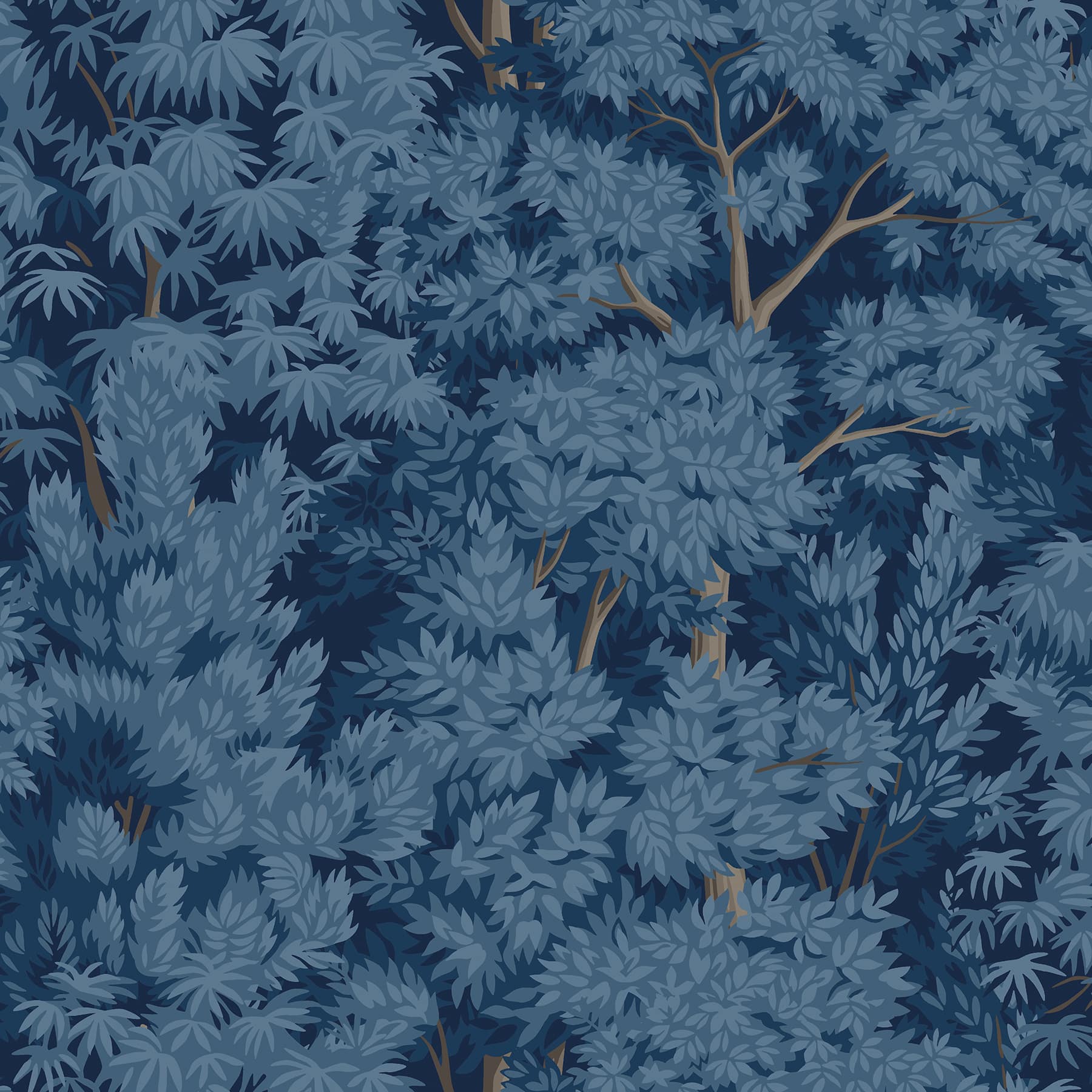 RoomMates Ardian Navy Peel & Stick Wallpaper