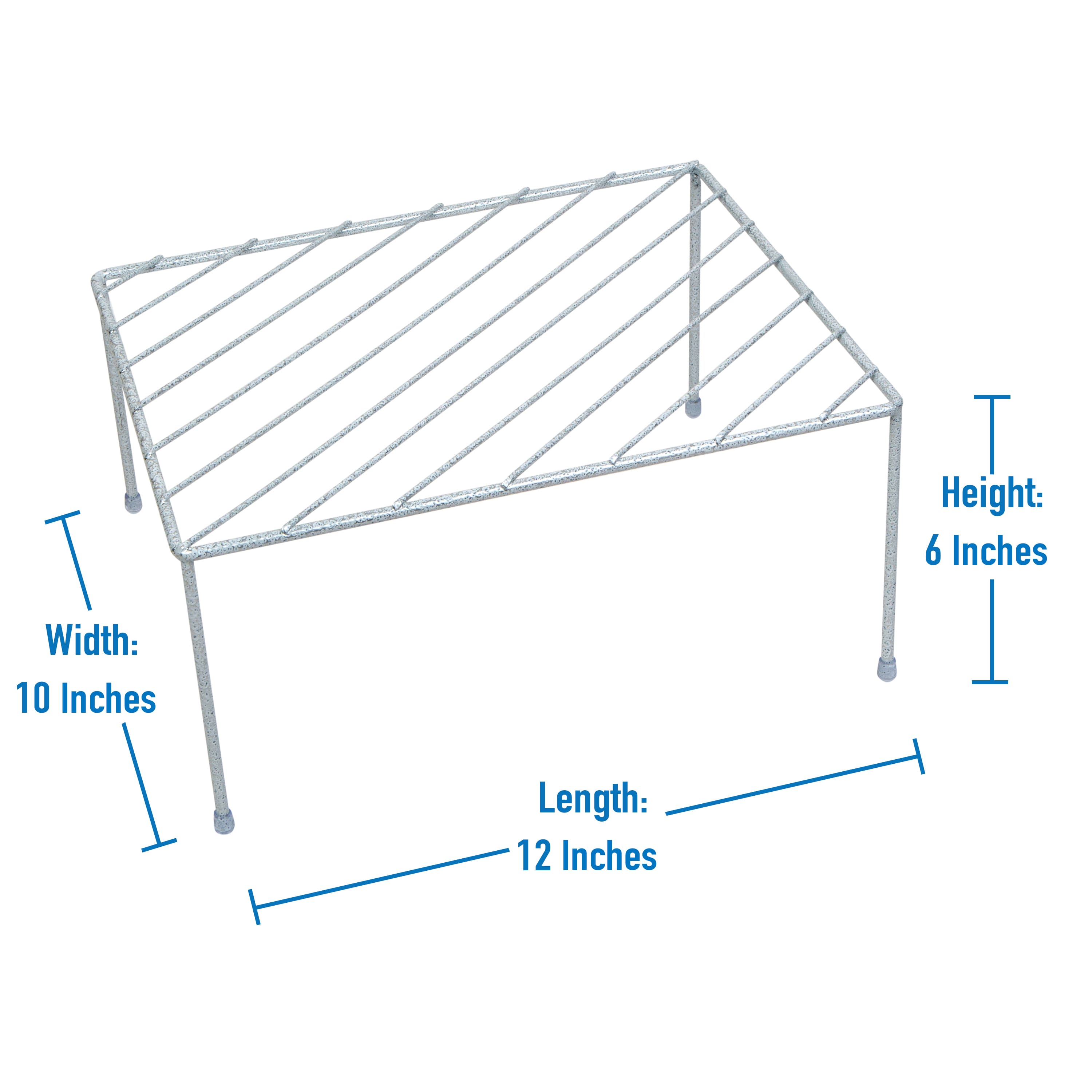 Laura Ashley White Speckled Medium Helper Shelf