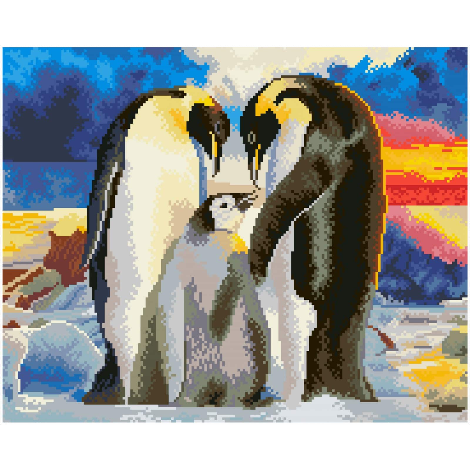 Diamond Dotz® Intermediate Loving Family Diamond Facet Art Kit