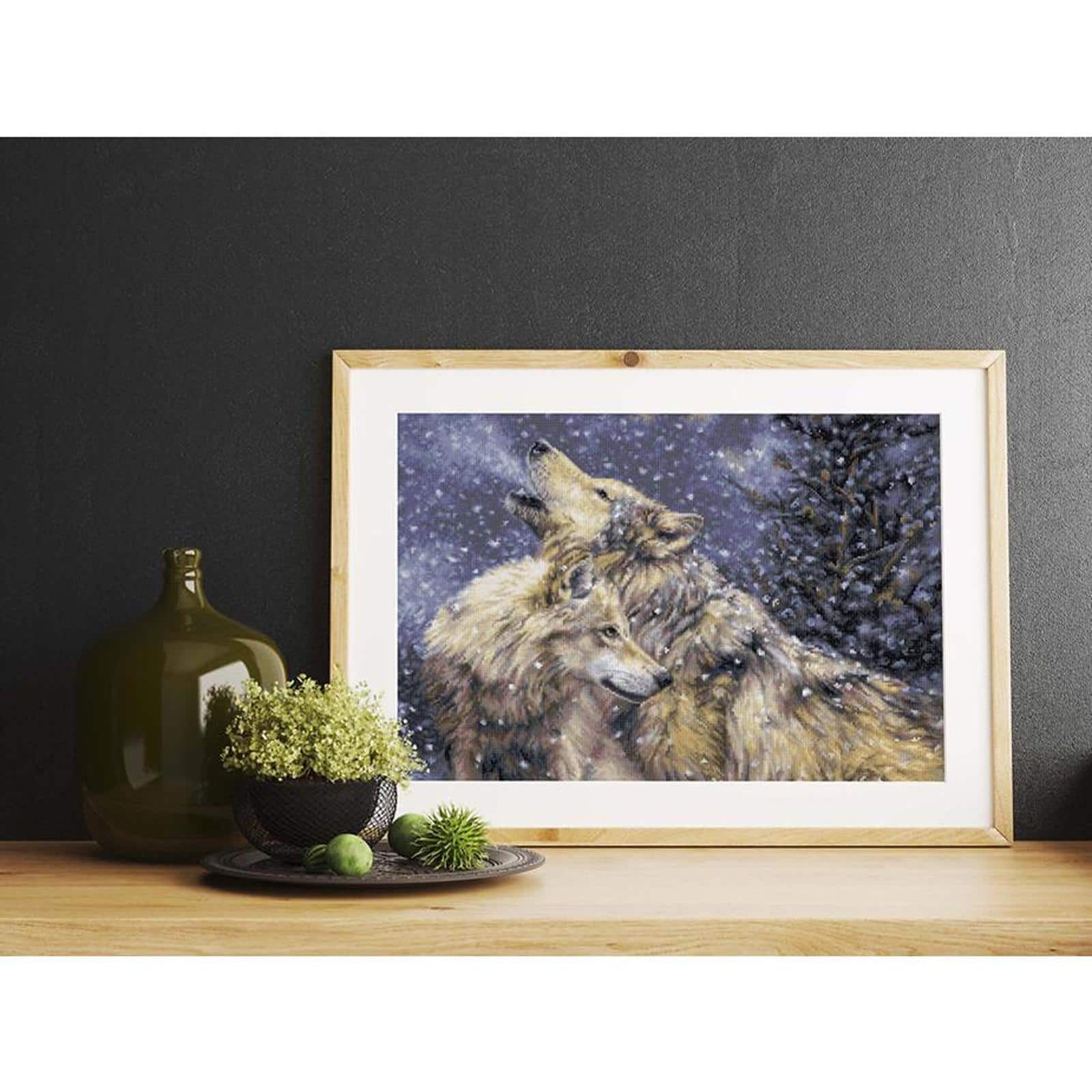 Luca-S Snowfall Counted Cross Stitch Kit