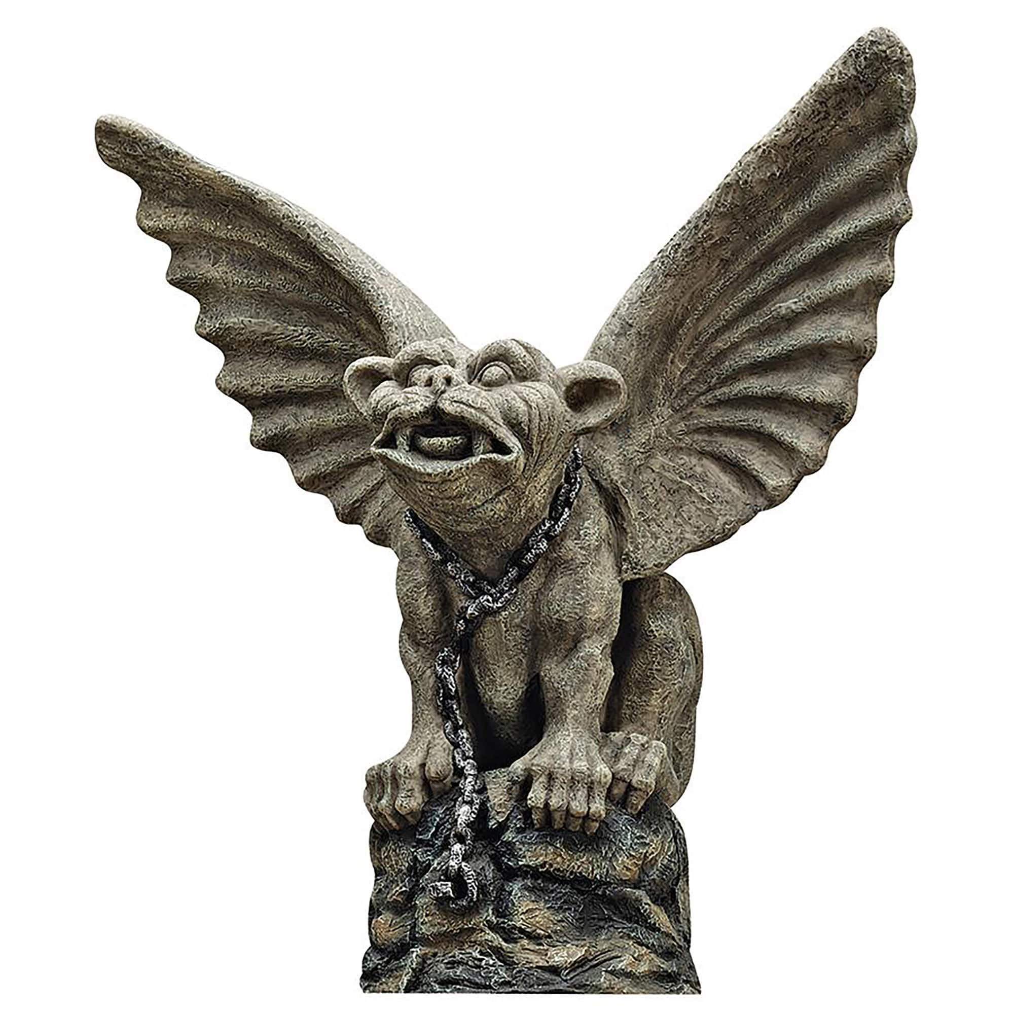 Design Toscano 17&#x22; Chained Cathedral Gargoyle Statue