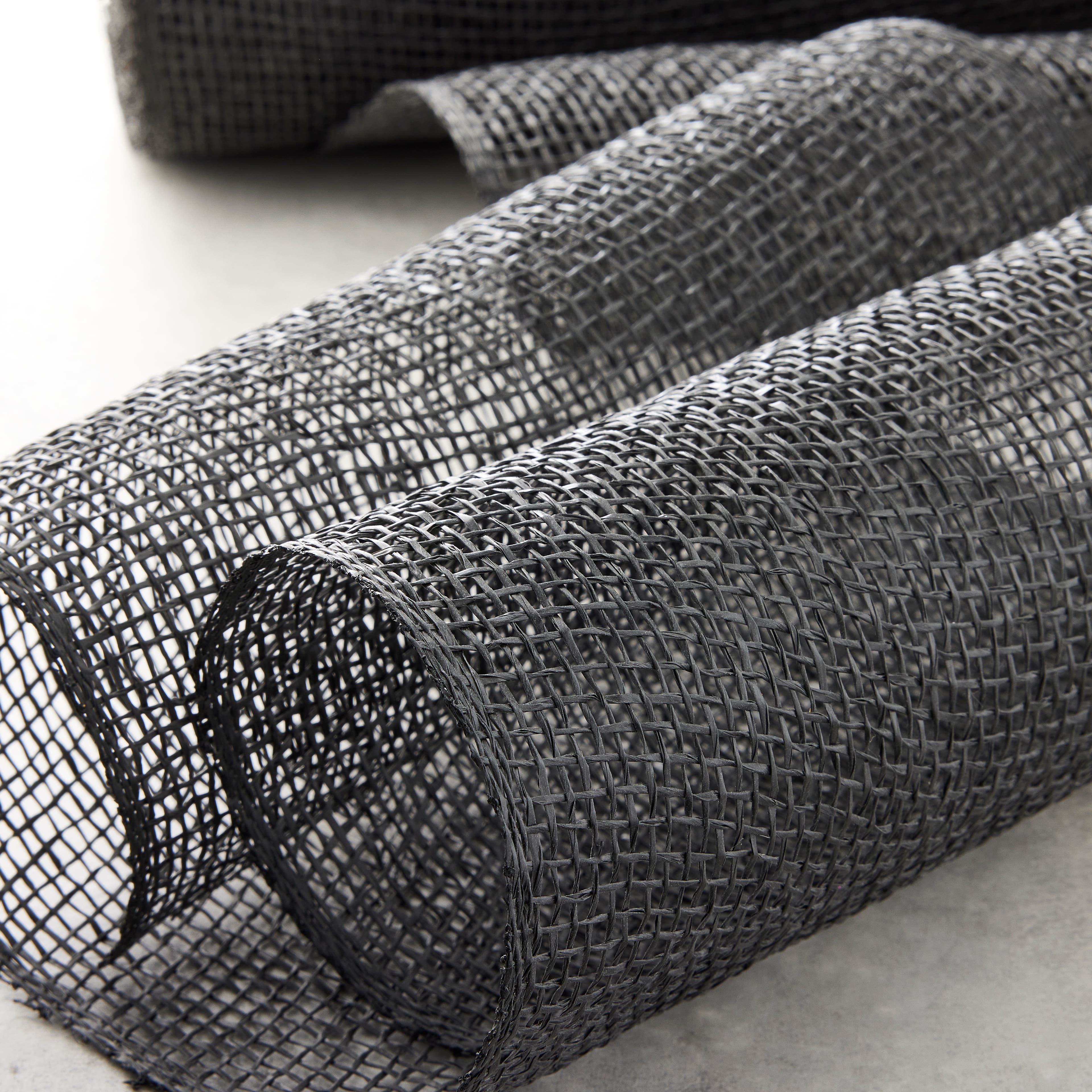 12 Pack: 10" x 19ft. Black Poly Burlap Mesh by Celebrate It™