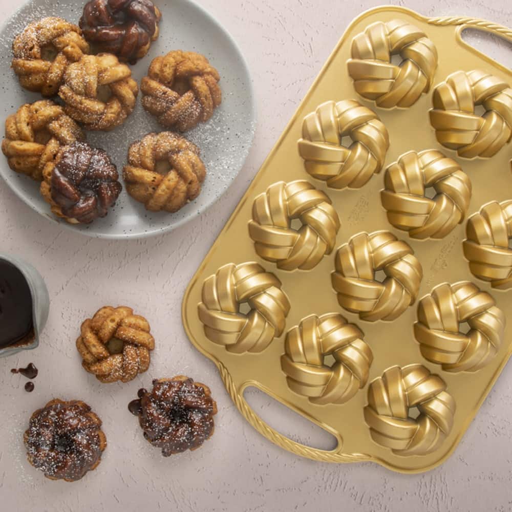 Nordic Ware 75th Anniversary Braided Bundt® Bites Pan