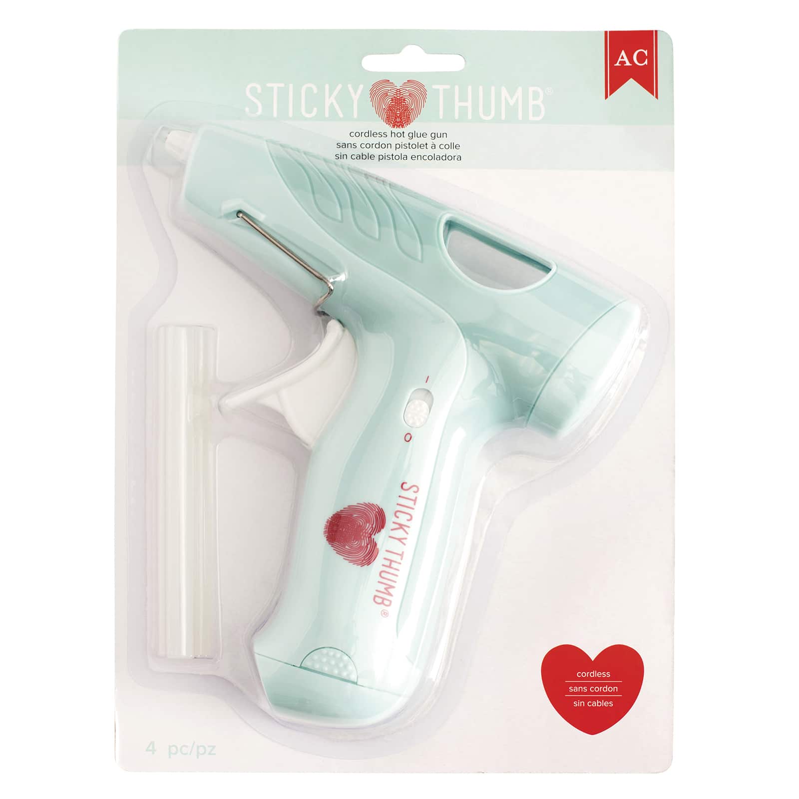 Sticky Thumb® Cordless Hot Glue Gun 