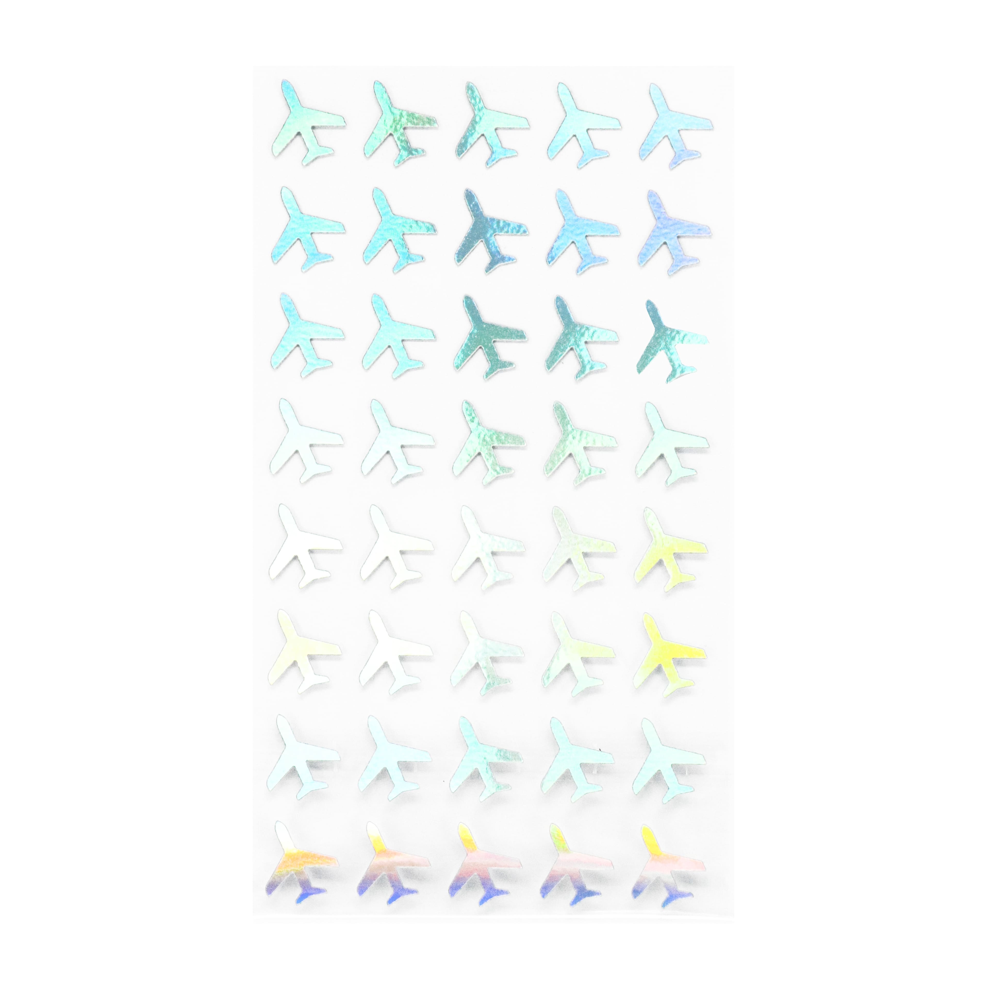 Holographic Airplane Stickers by Recollections&#x2122;
