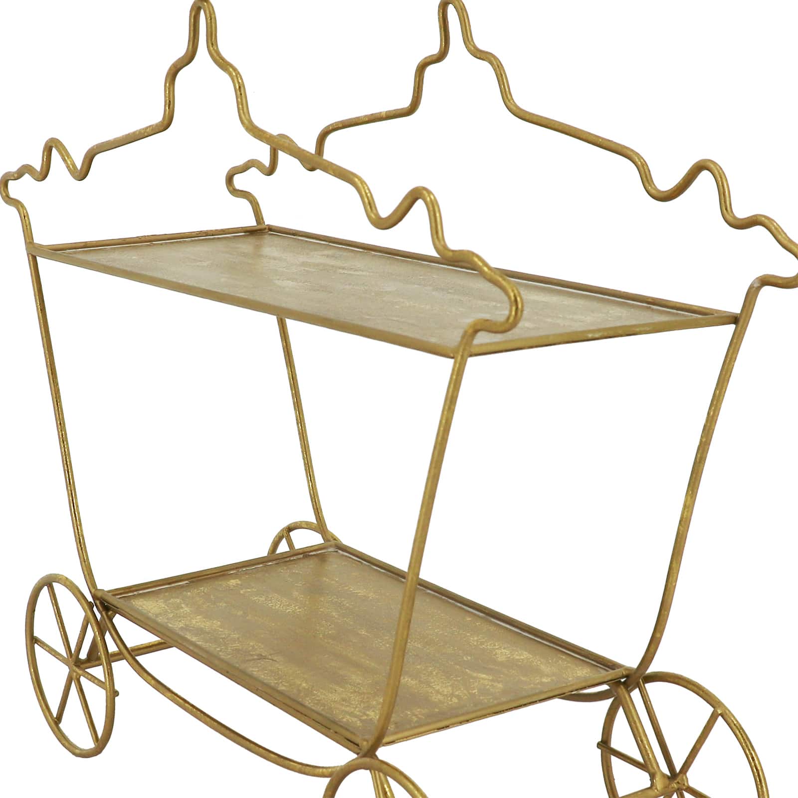 14.5&#x22; Gold Fairytale Carriage Wire Tabletop D&#xE9;cor by Ashland&#xAE;
