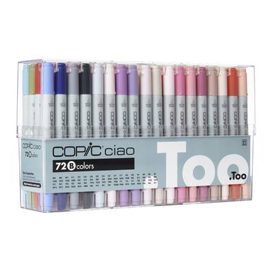 COPIC Ciao マーカー 72色セット 楽天市場】【送料無料】COPIC ciao 72色セット コピックチャオ