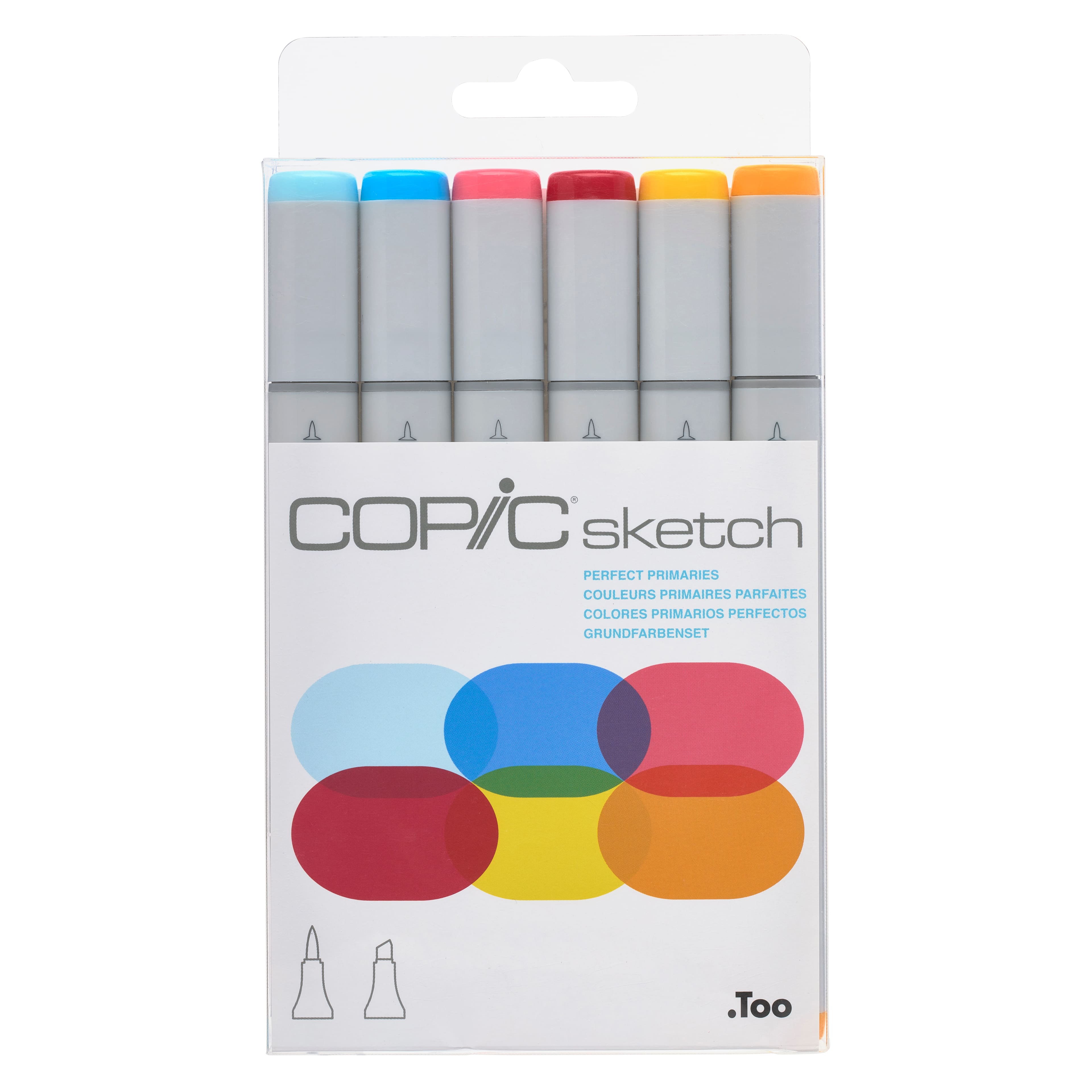 Copic® Perfect Primaries Sketch Marker Set