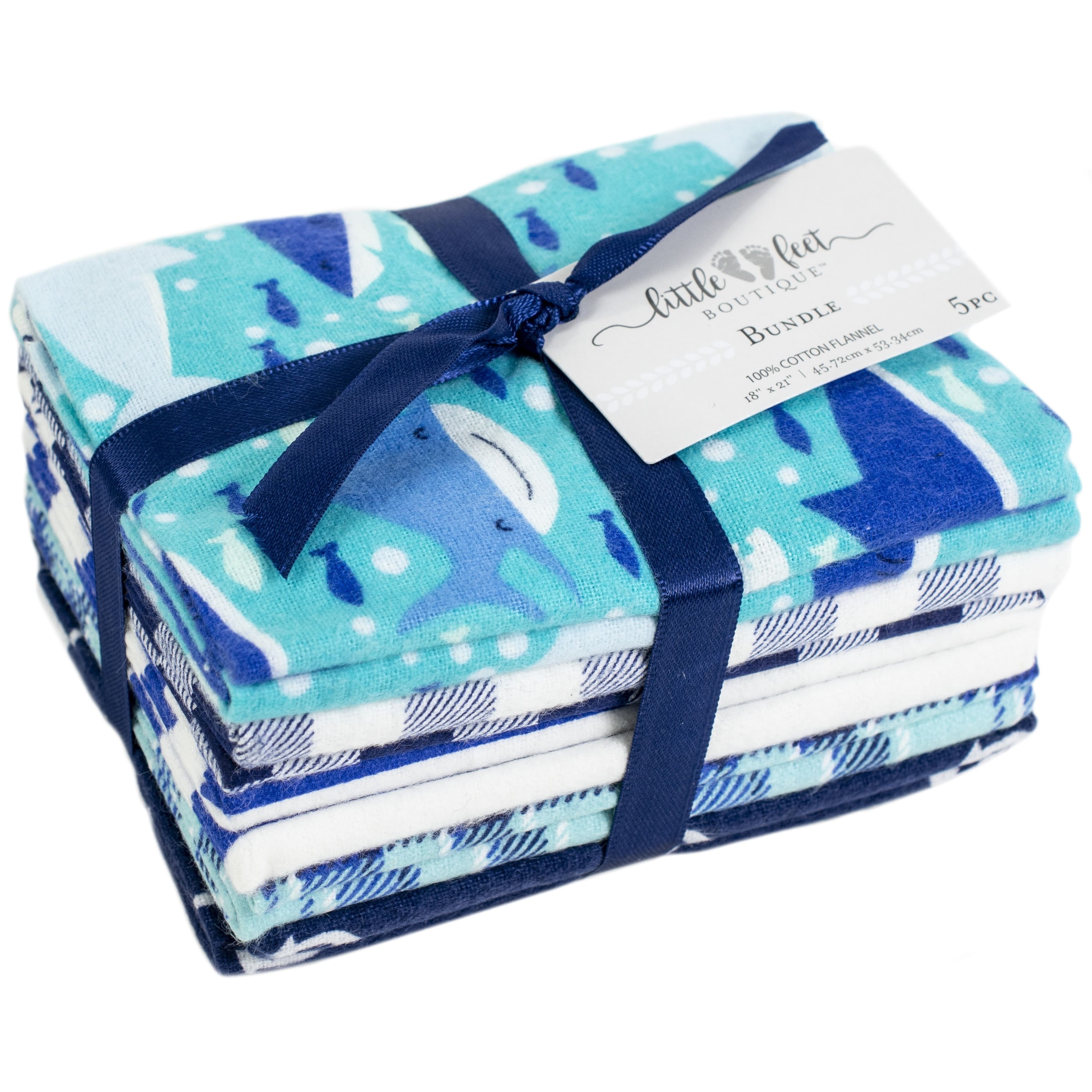 Fabric Editions Little Feet Boutique™ Sea Life Cotton Fabric Bundle