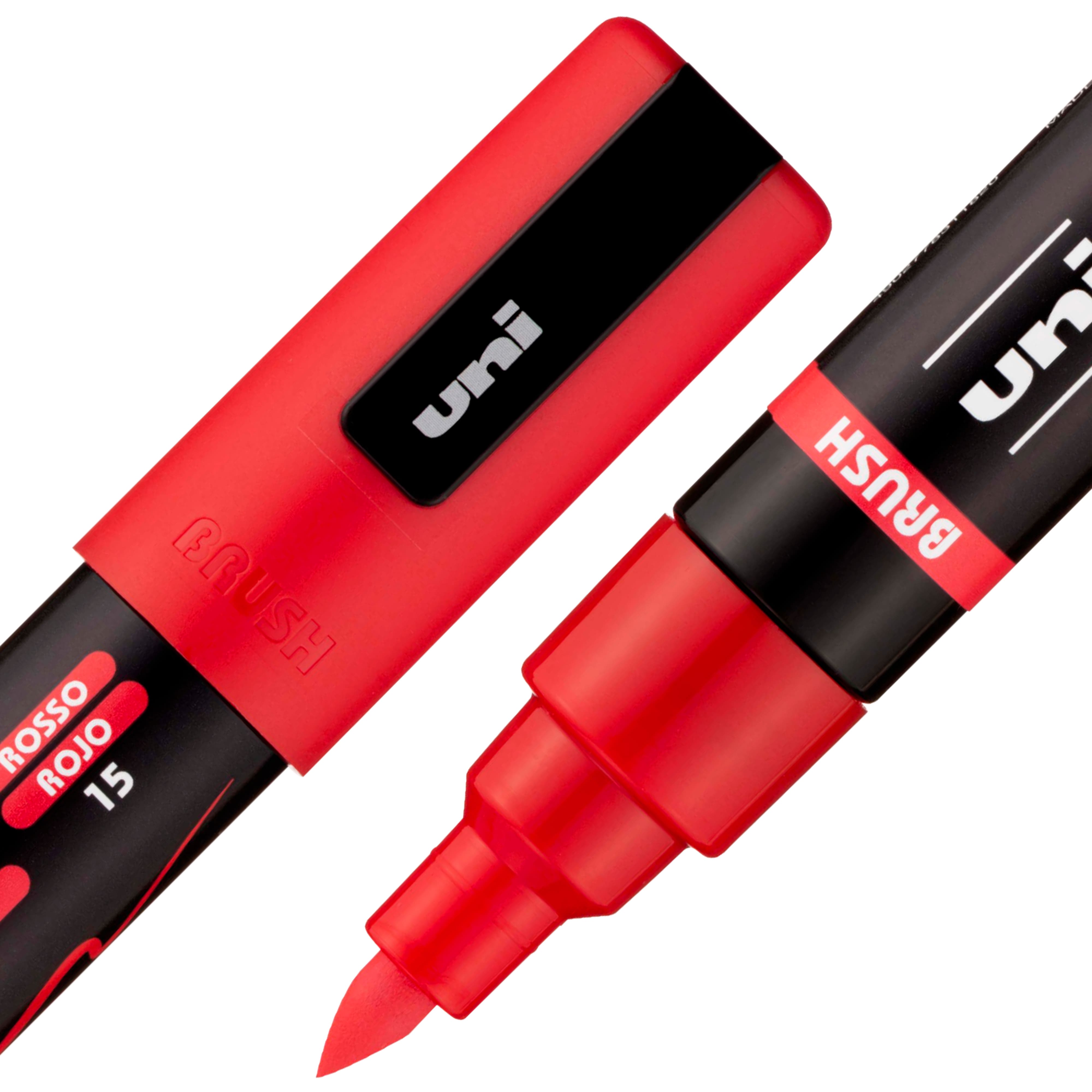 POSCA&#xAE; PC-5BR 16 Color Brush Tip Paint Marker Set