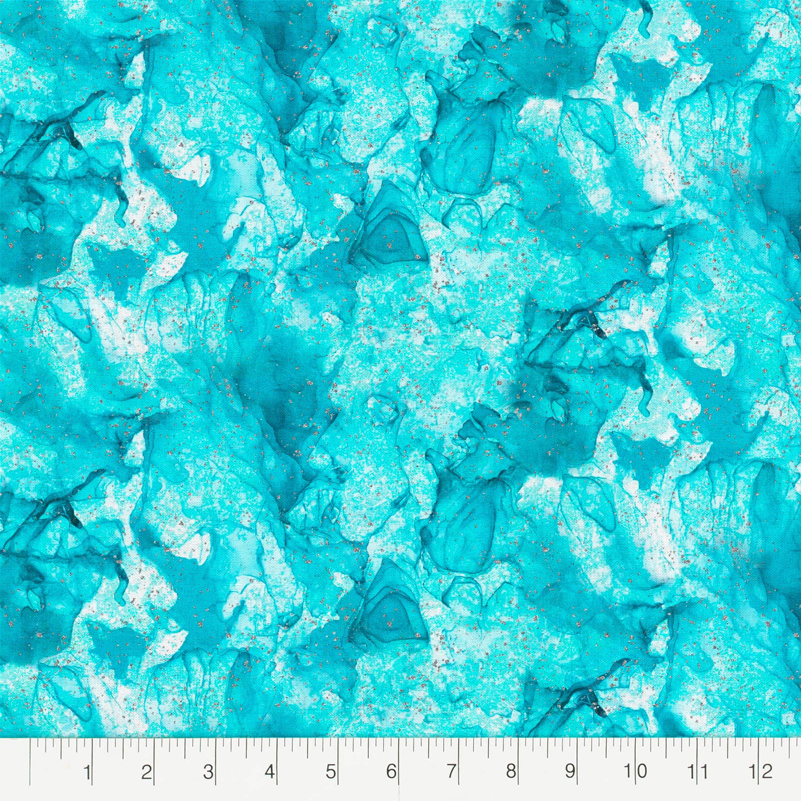 12 Pack: Multicolor Element Printed Fabric Bundle by Loops & Threads™