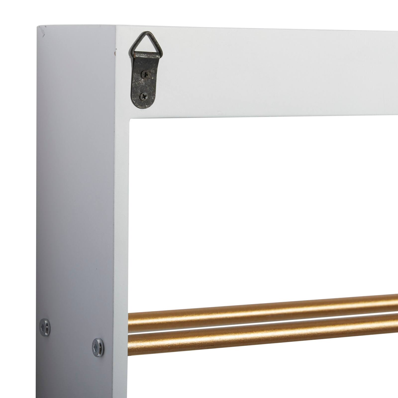 White MDF Glam Wall Shelves Floating Shelves Michaels