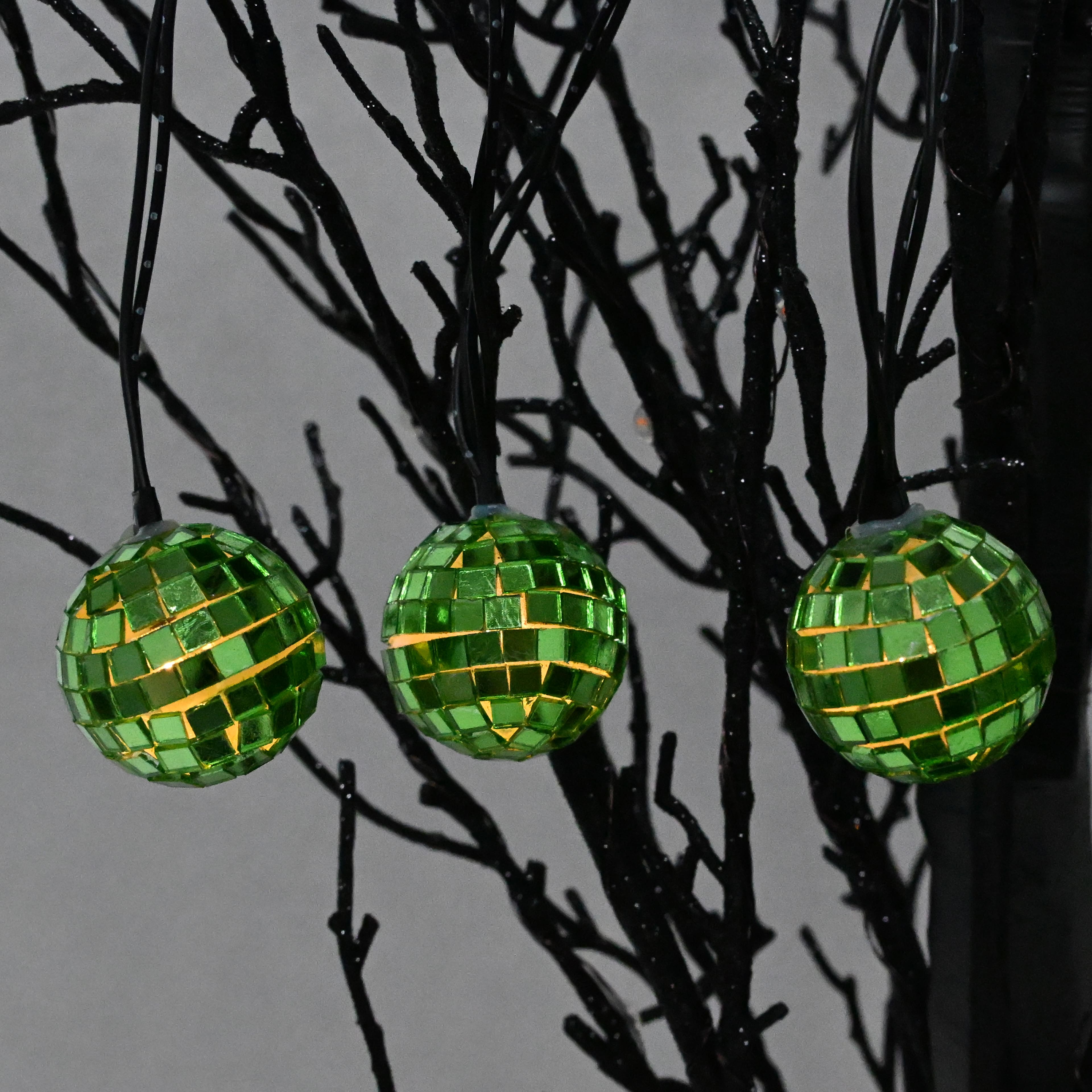 6ft. Green Disco Icon String Lights by Ashland®