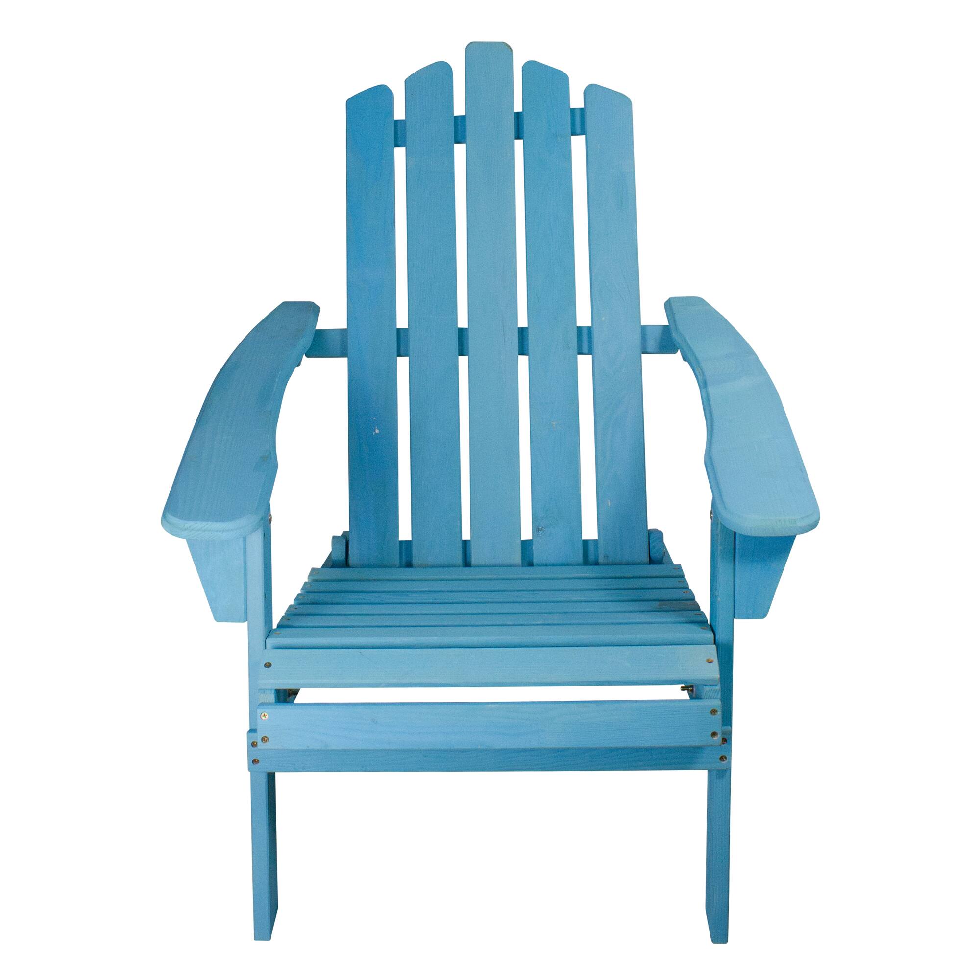 36&#x22; Classic Folding Wooden Adirondack Chair