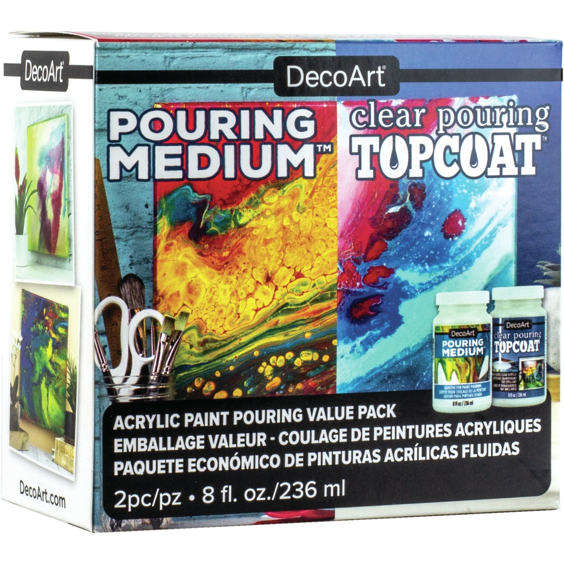 DecoArt&#xAE; Acrylic Paint Pouring Value Pack