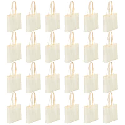 Buy in Bulk - 24 Pack: Cotton Tote Bag by Make Market