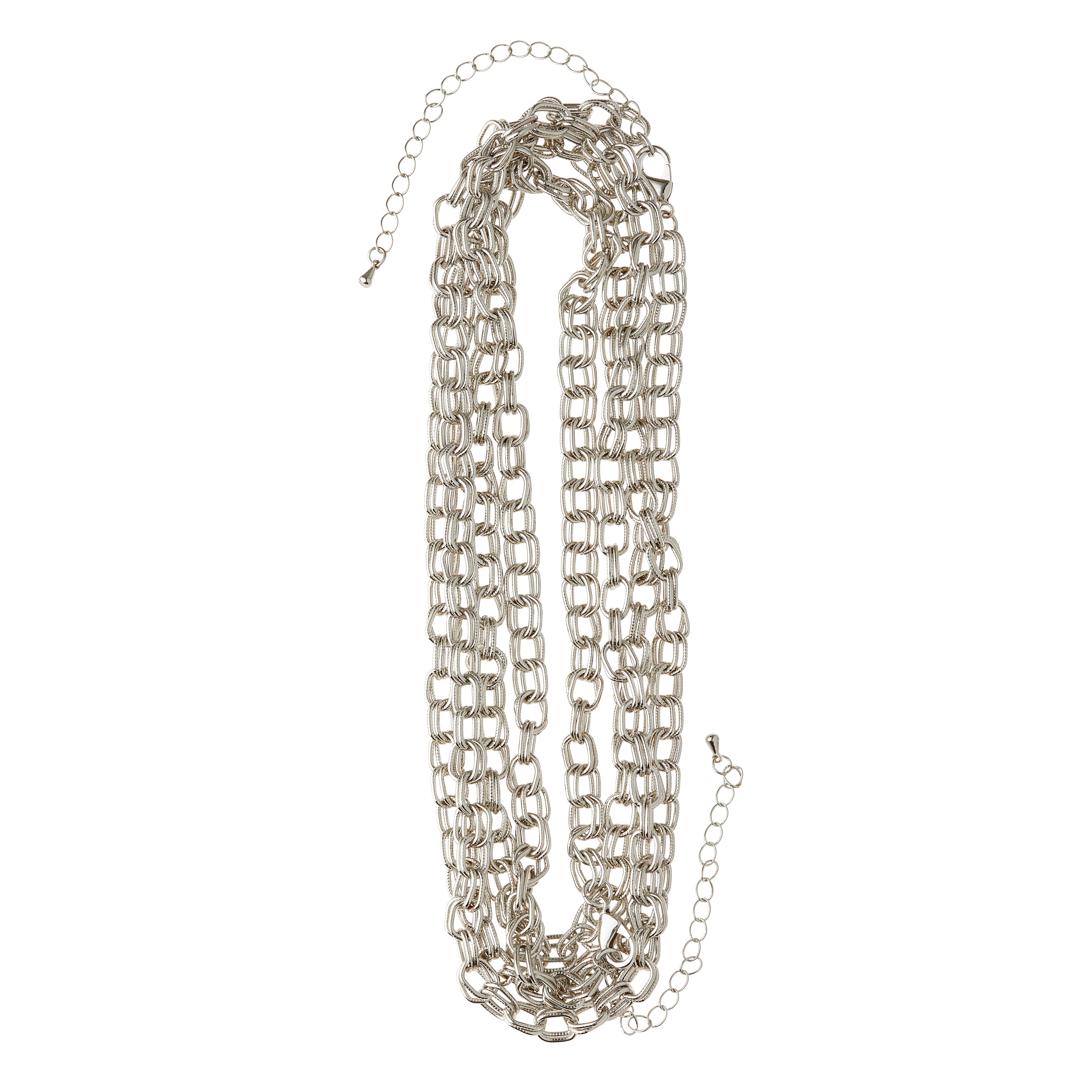 Textured Double Link Chain Necklaces By Bead Landing&#x2122;