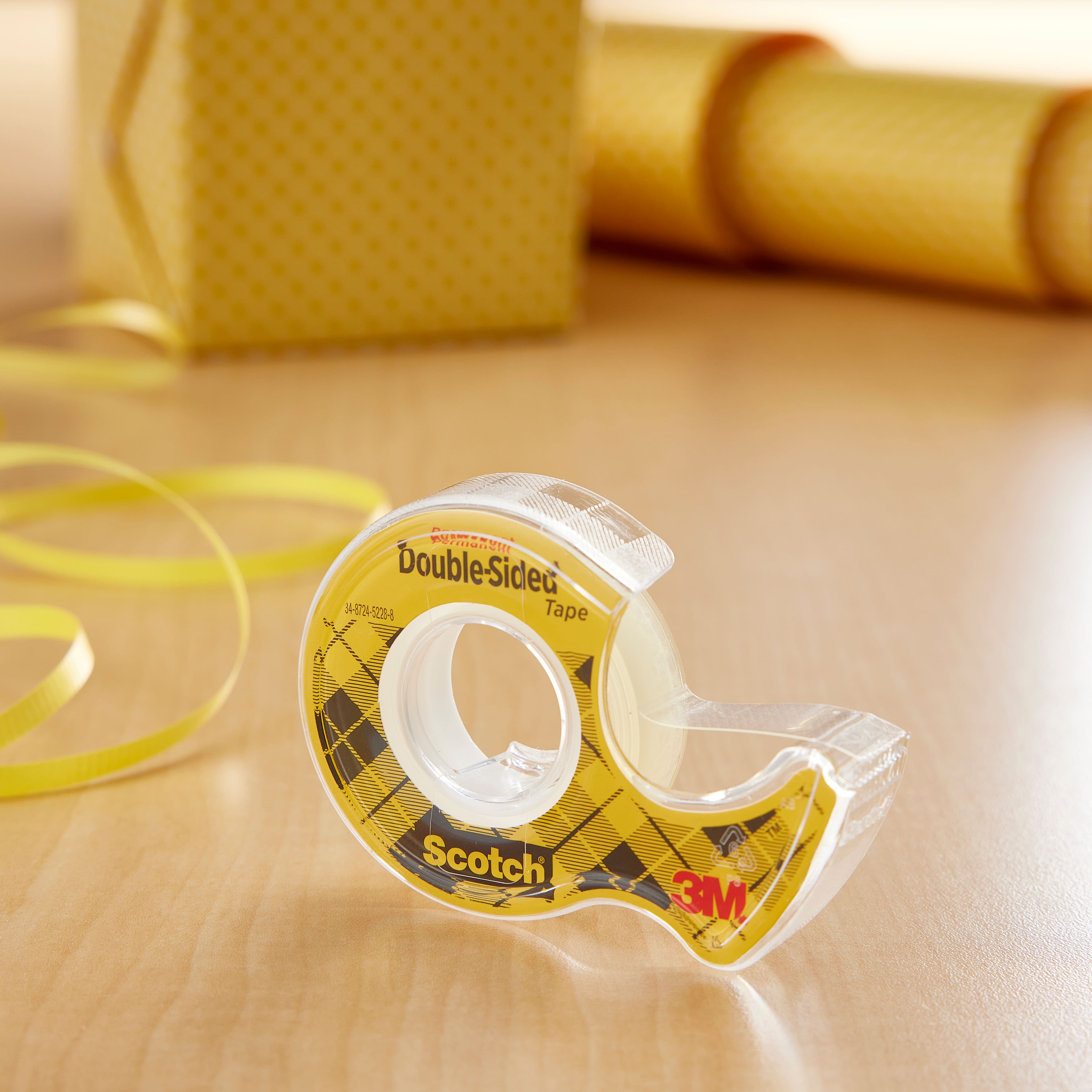 Scotch® Double Sided Tape, 3ct.