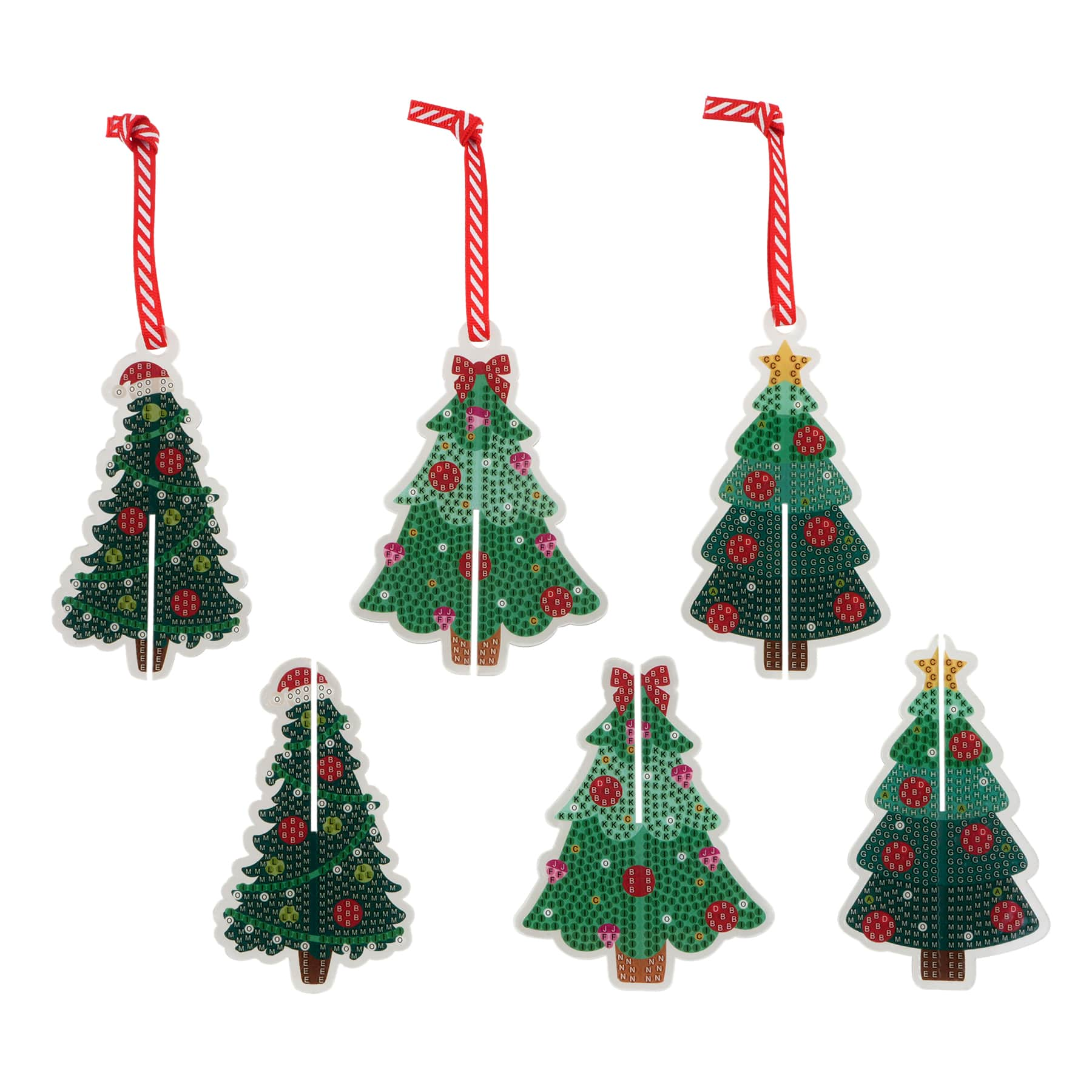 Christmas Tree 3D Diamond Art Ornaments Kit by Make Market&#xAE;