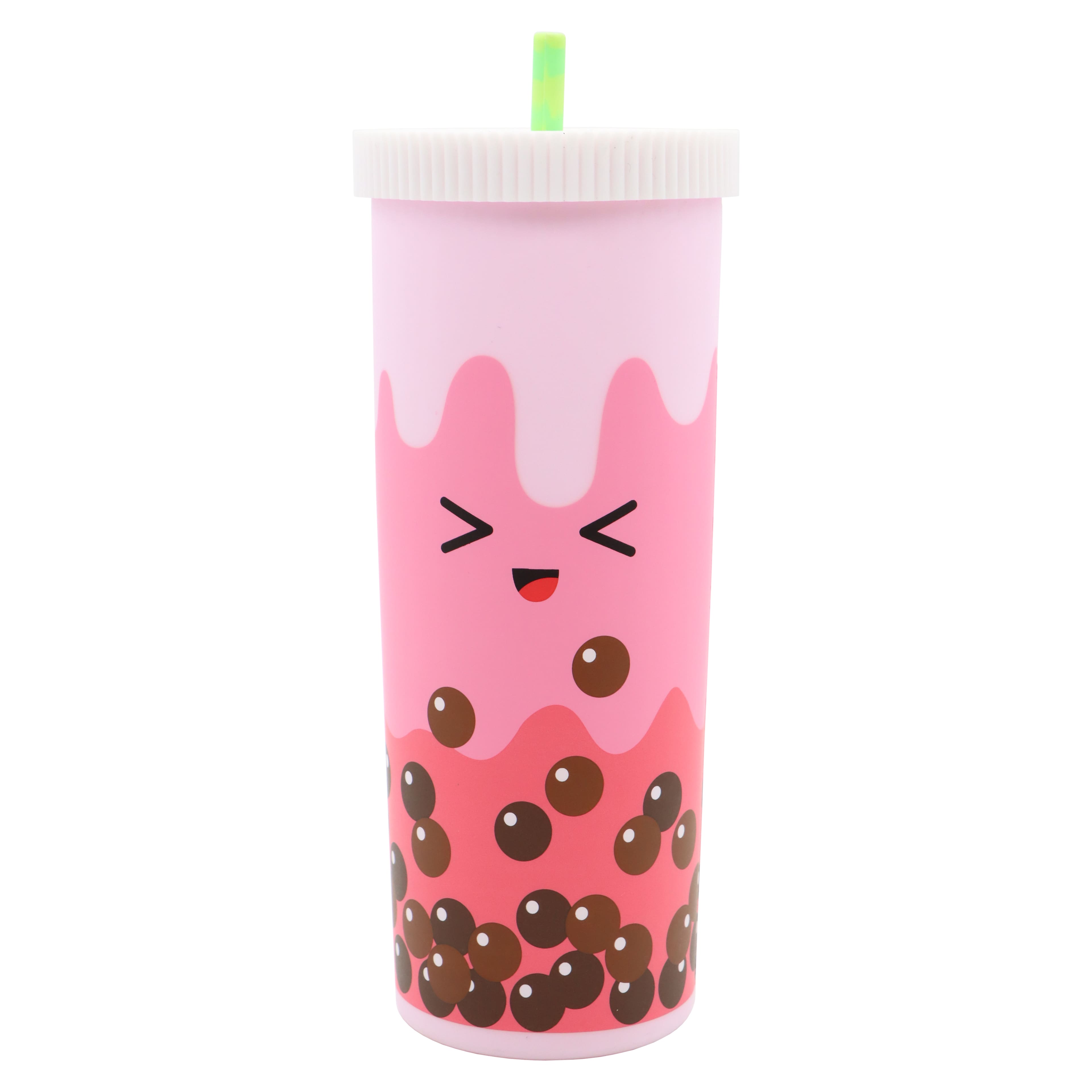 7.25" Pink Boba Cup Pencil Pouch by Creatology™