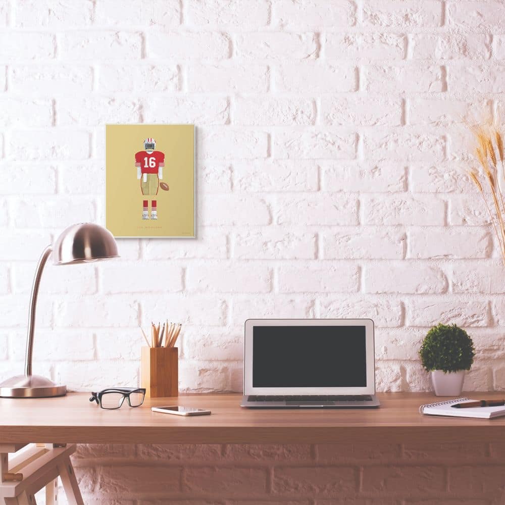 Stupell Industries Joe Montana Fashion Design Wall Art