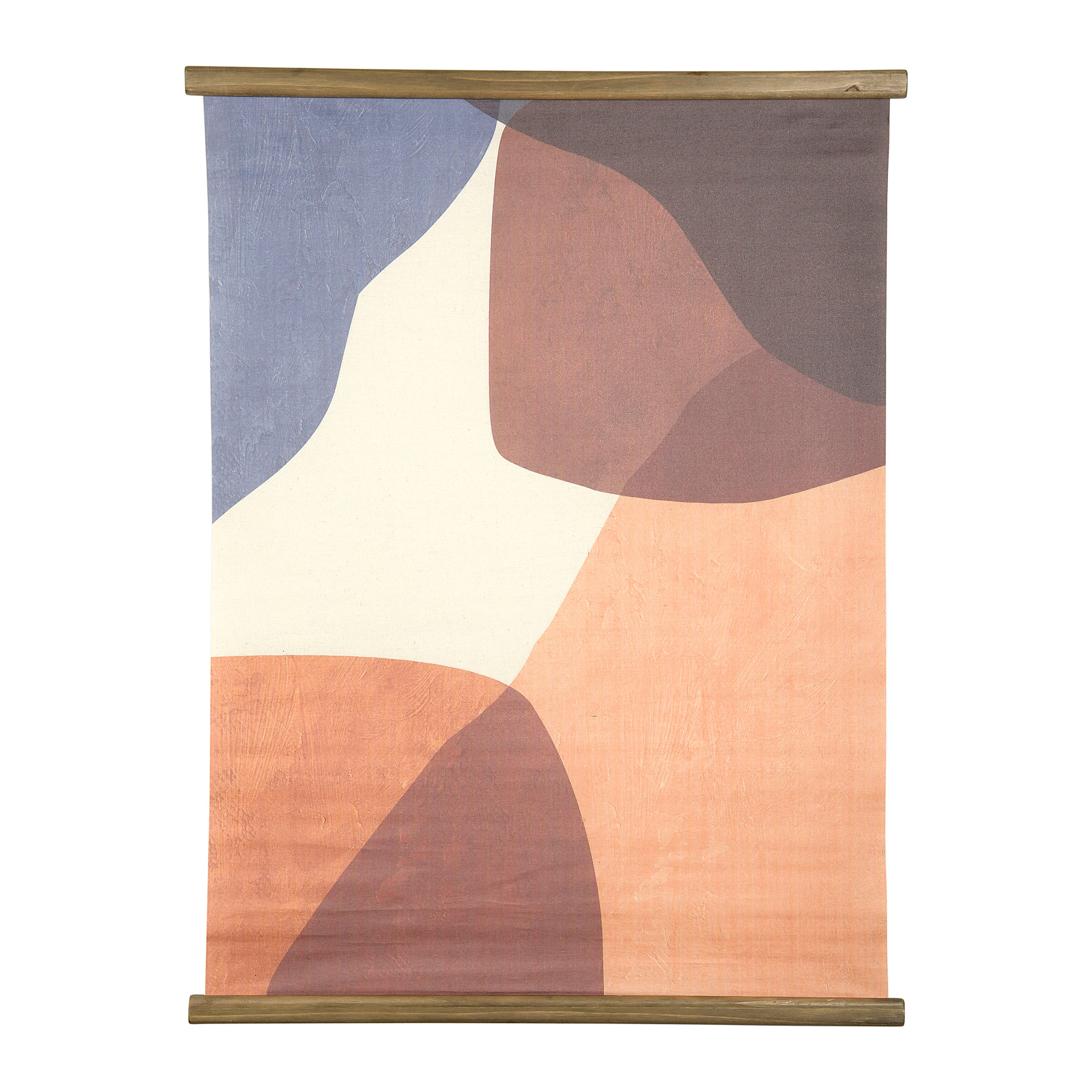 Hello Honey&#xAE; Abstract Canvas Scroll Wall Hanging