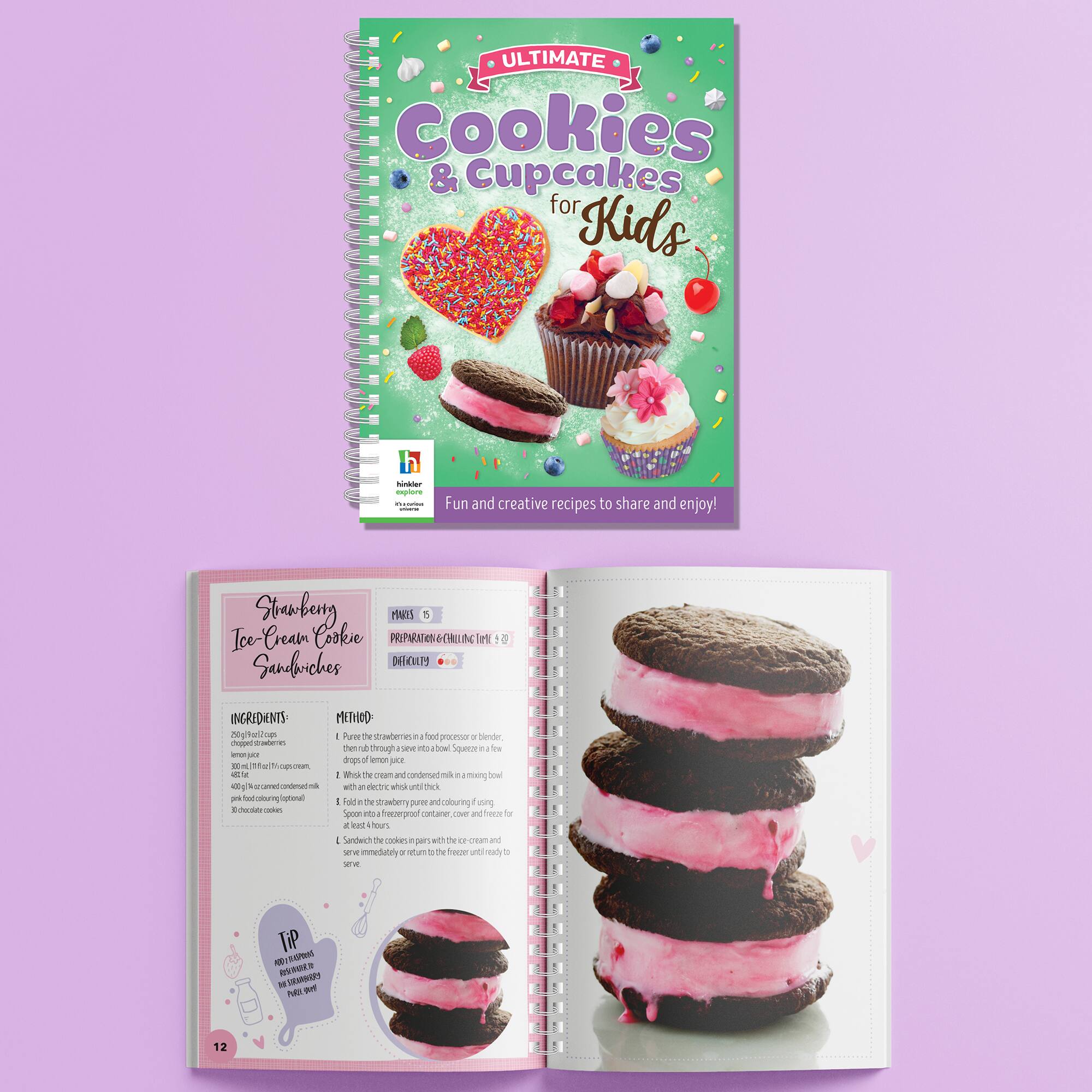 Hinkler Ultimate Cookie &#x26; Cupcakes for Kids Cookbook
