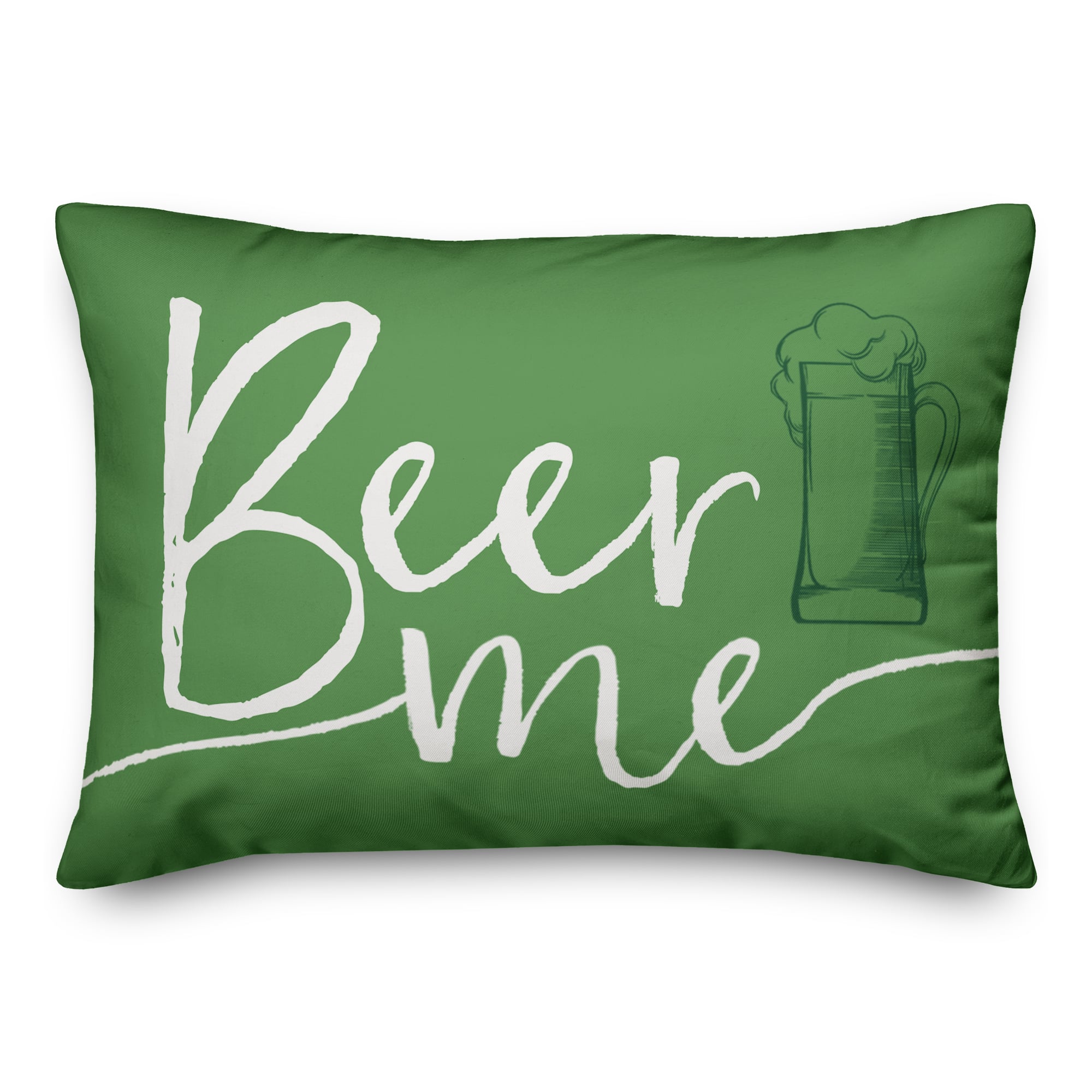 Beer Me Throw Pillow